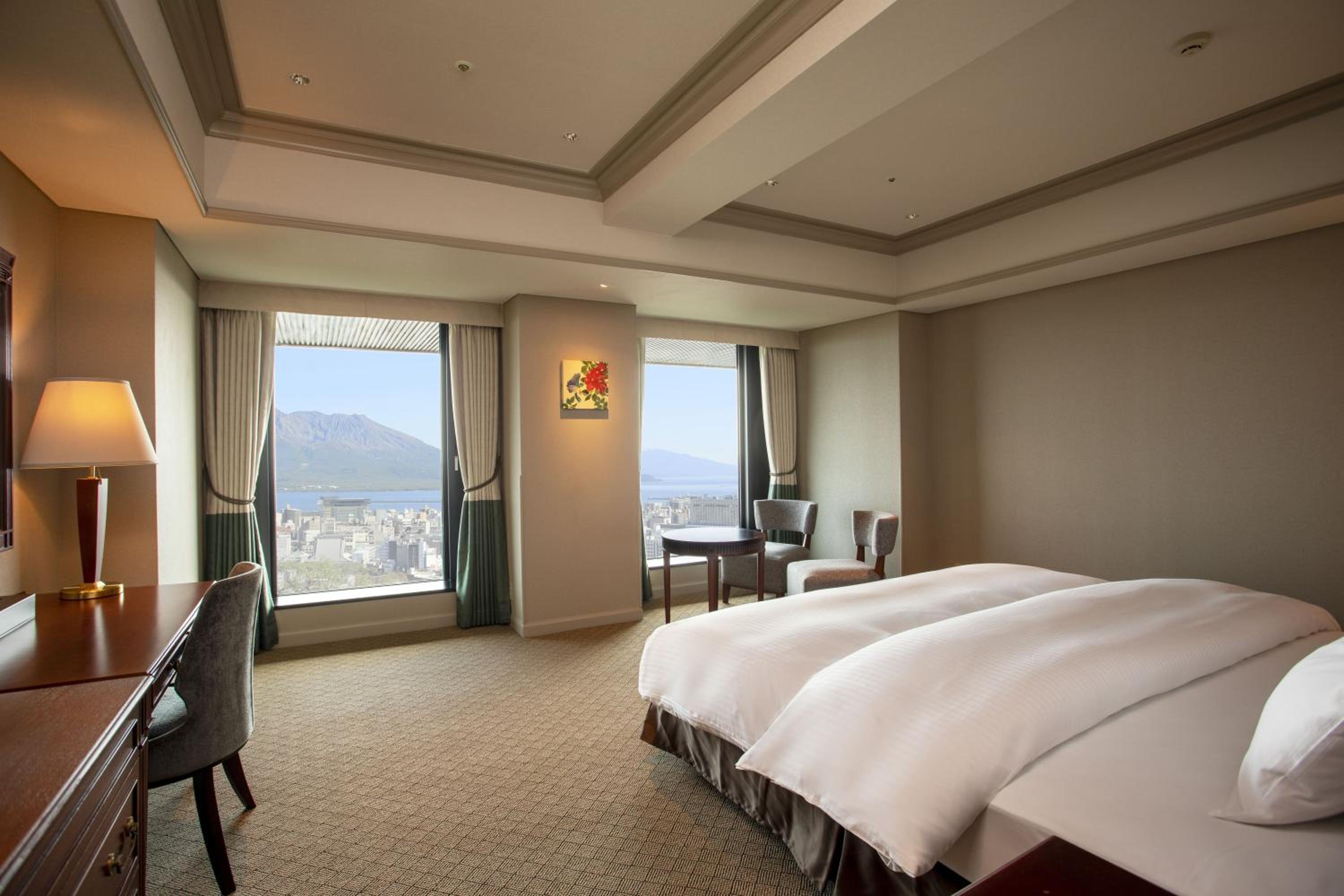 Grand Double Room with Sakurajima View - Non-Smoking photo 3