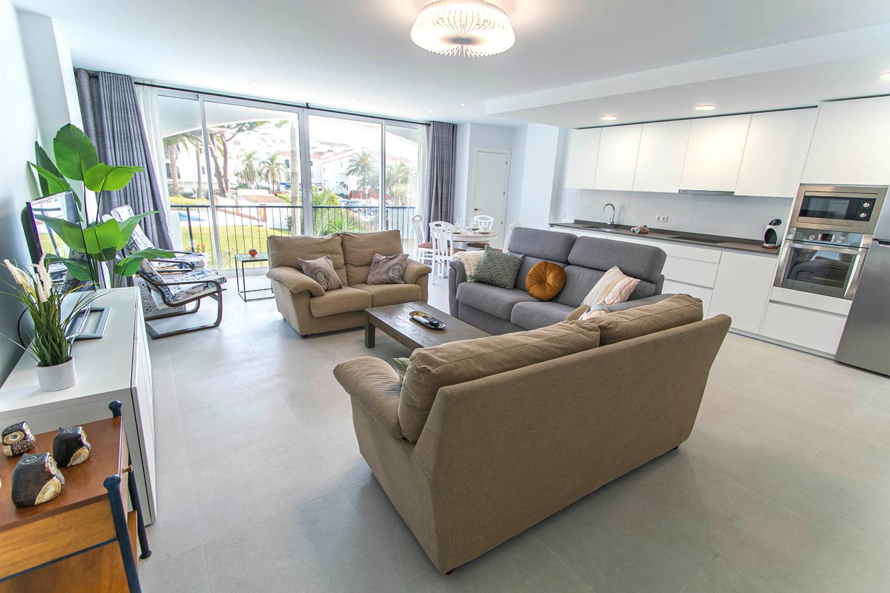 Apartamento de dos habitaciones