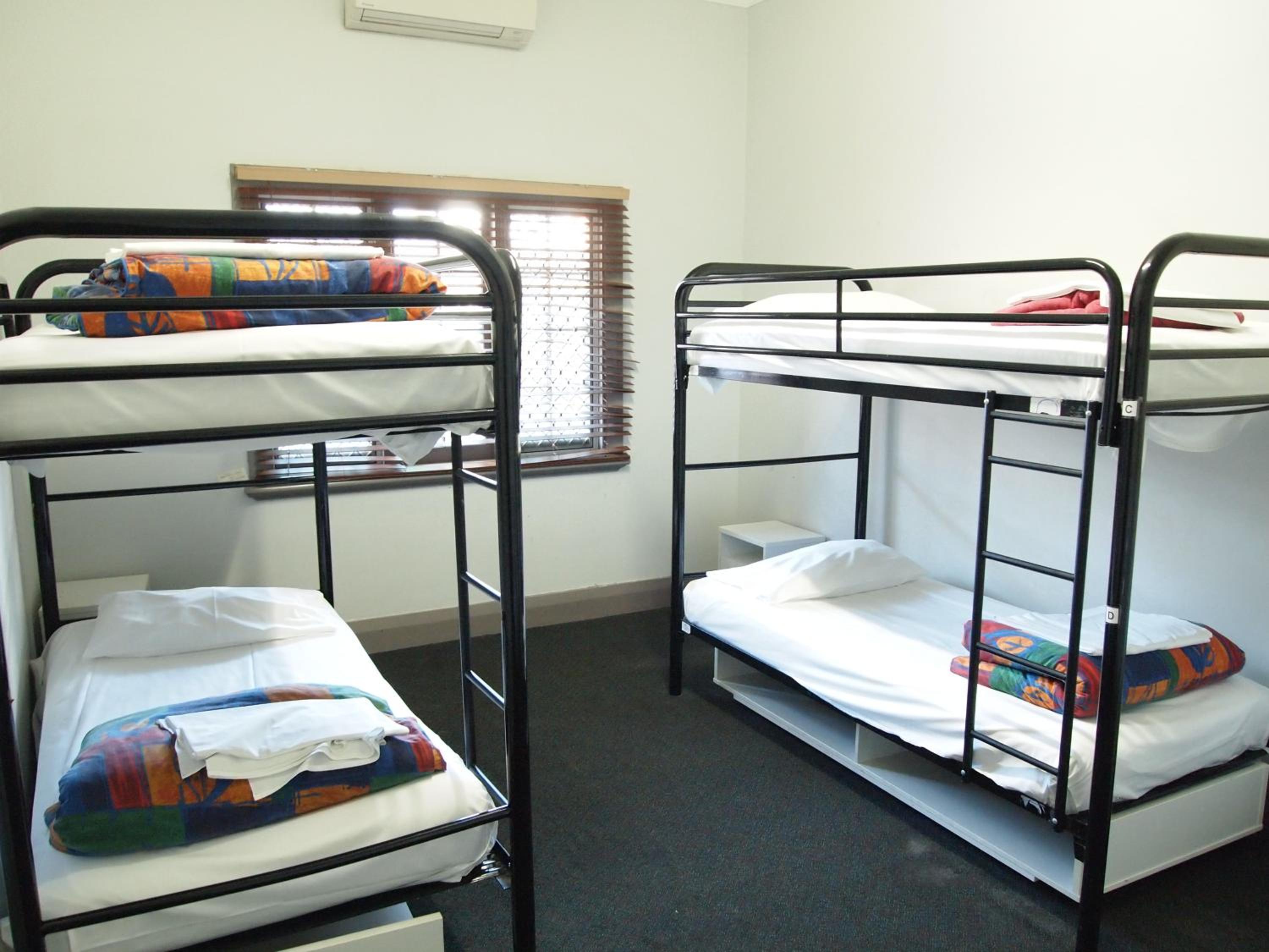 Bed in 4-Bed Dormitory Room with Private Bathroom