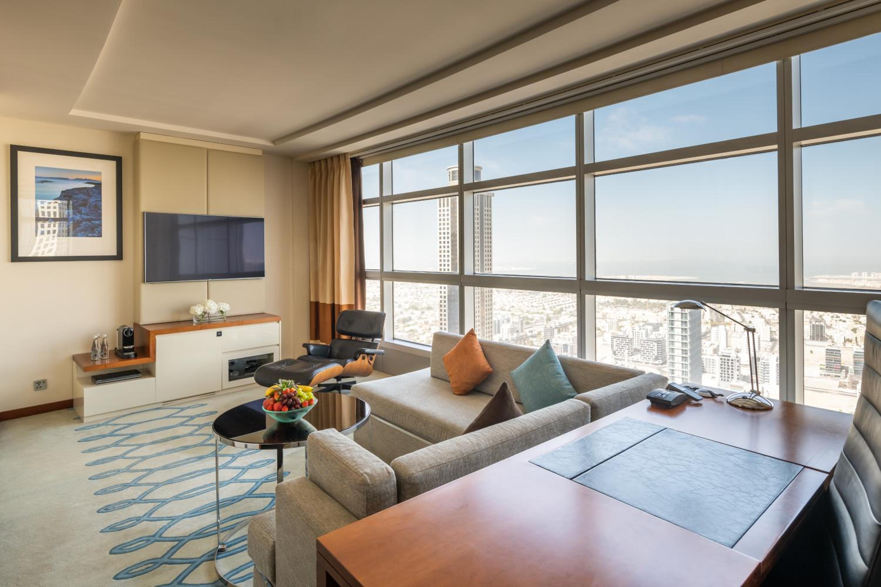 Junior Suite with Panoramic Skyline Views, Direct Connectivity to Museum of The Future, Complimentary Breakfast, Signature Afternoon Tea, Evening Sundowners, Soft Refreshments and Canapes