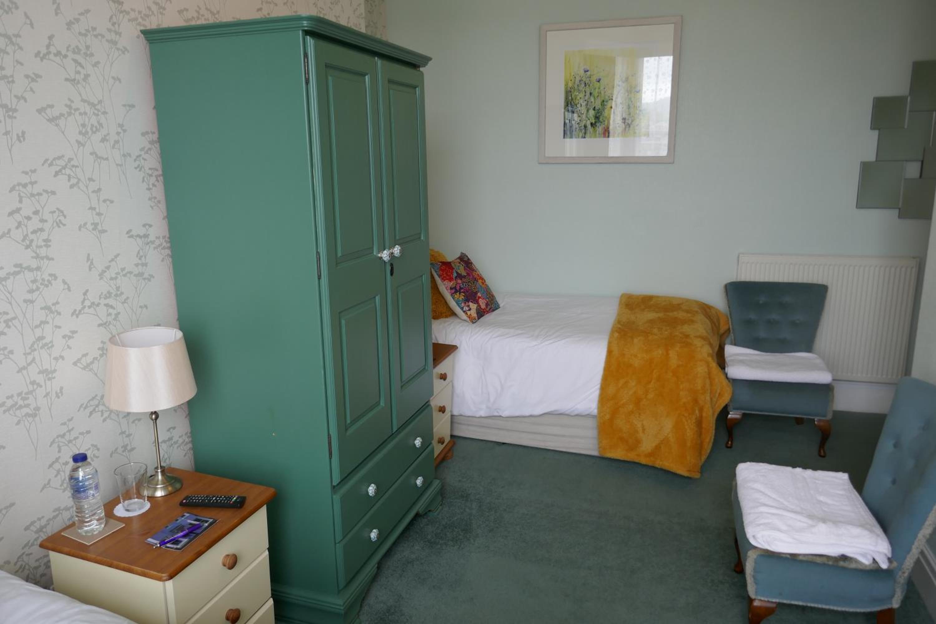Twin Room with Cricket View. First Floor