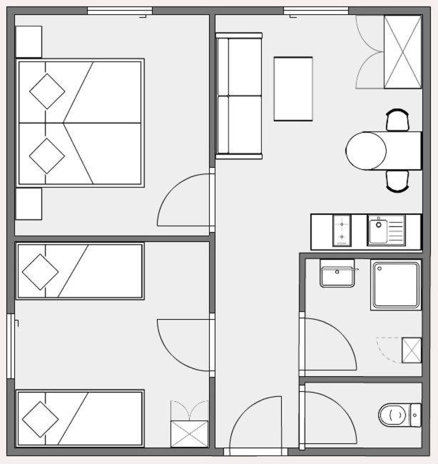 Two-Bedroom Apartment photo 2
