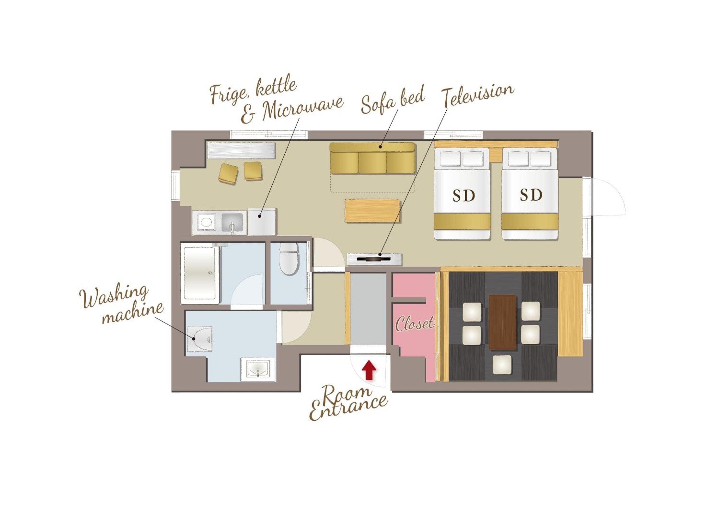 Deluxe Japanese-Style Family Room photo 2
