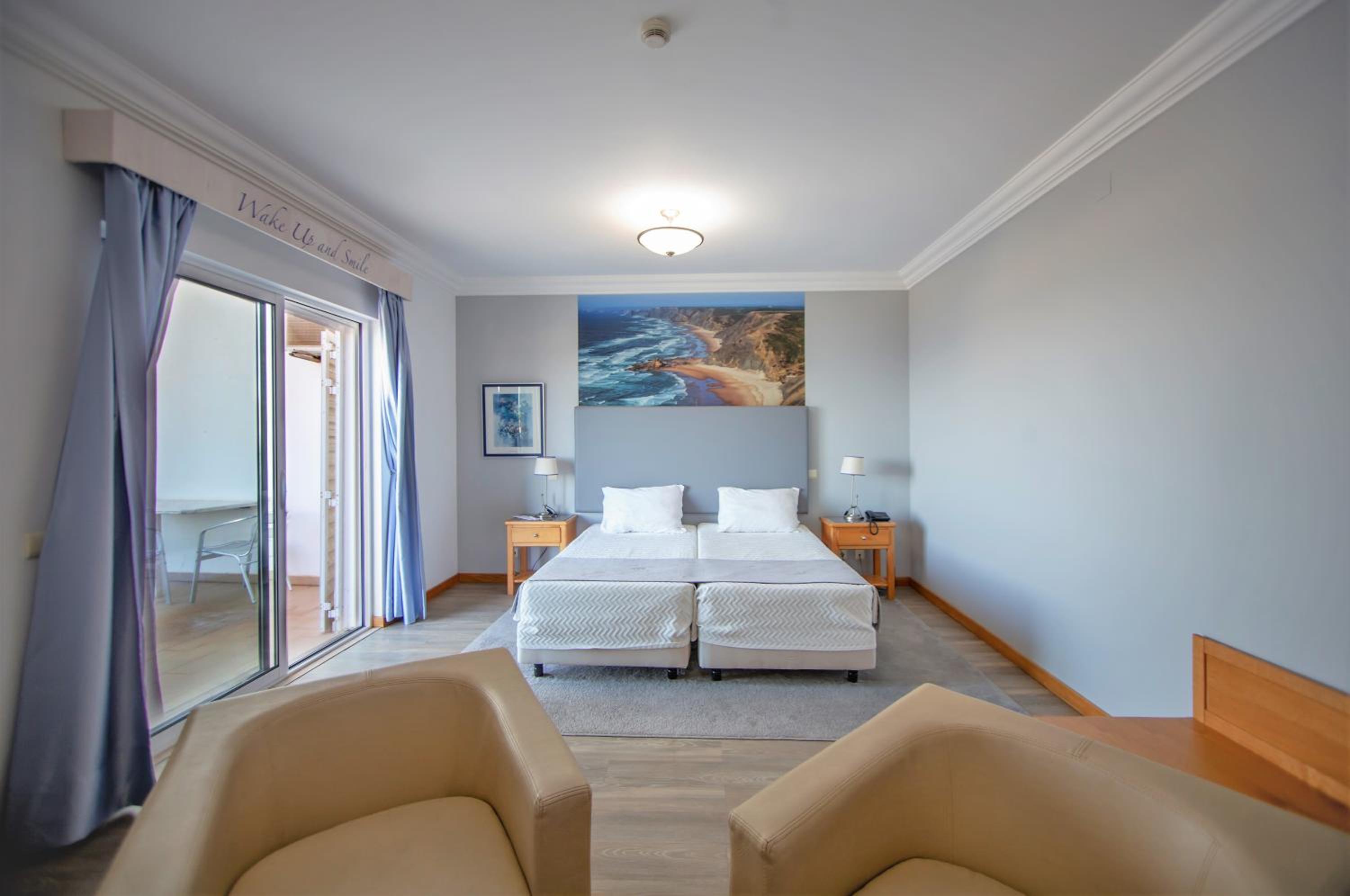 Double or Twin Room with Side Sea View