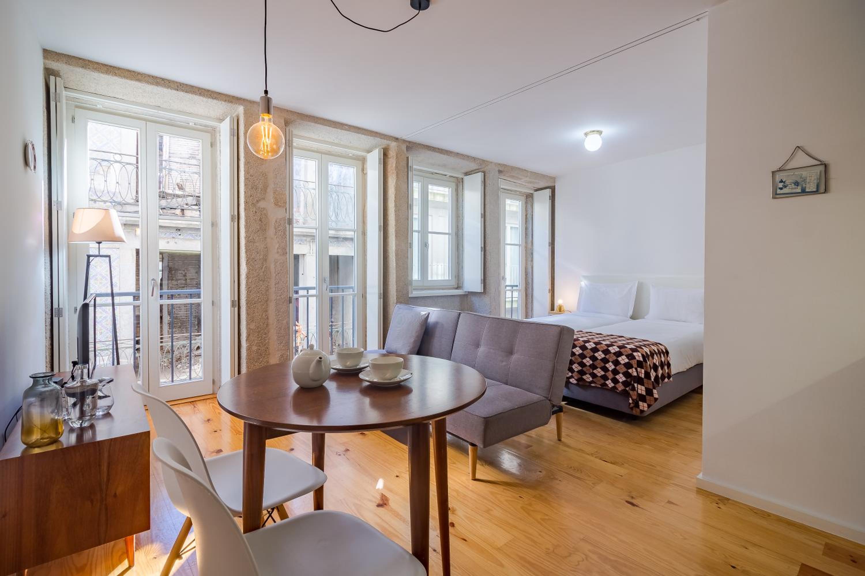 Studio with Balcony