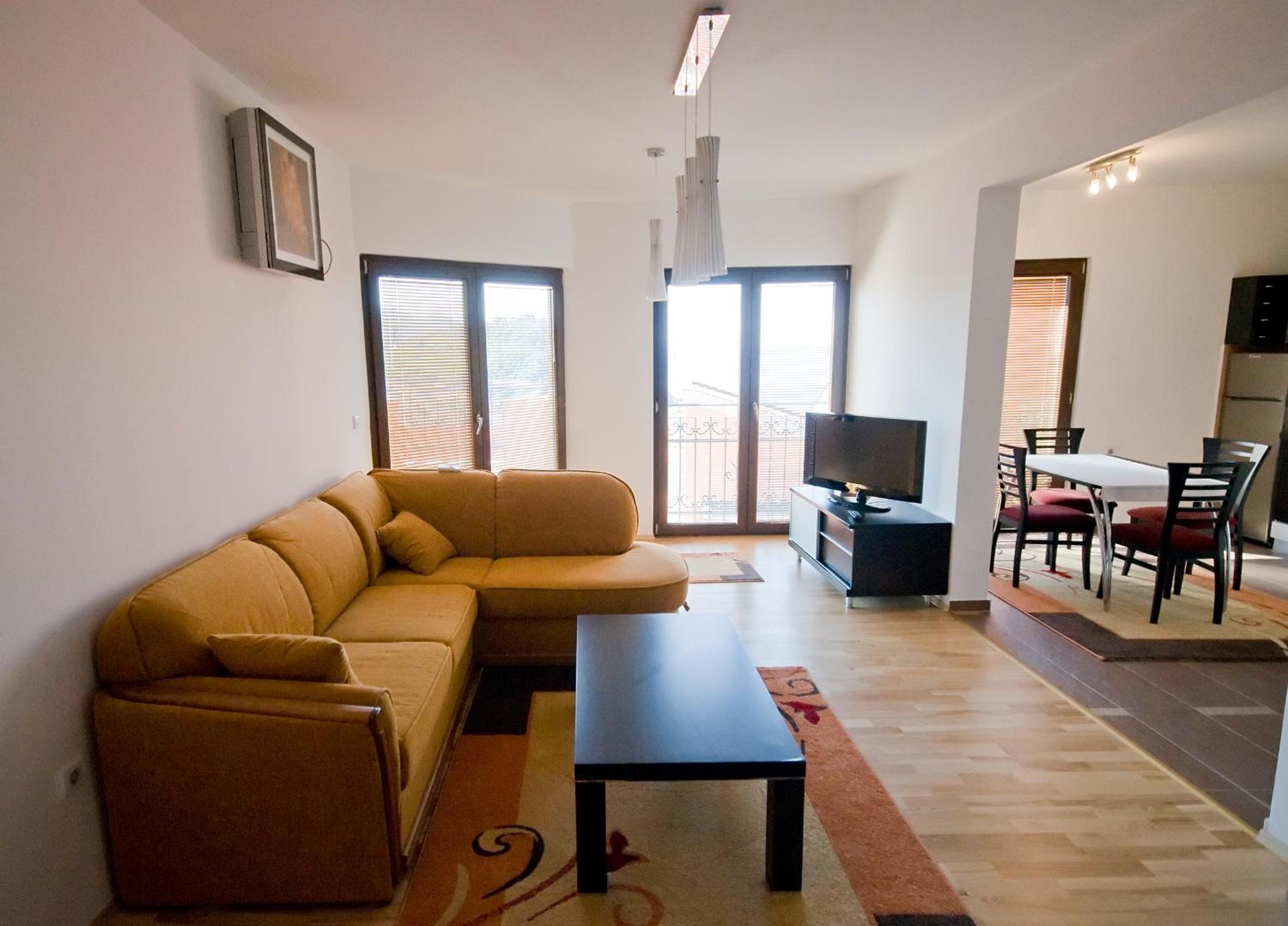 Two-Bedroom Apartment with Balcony and Sea View