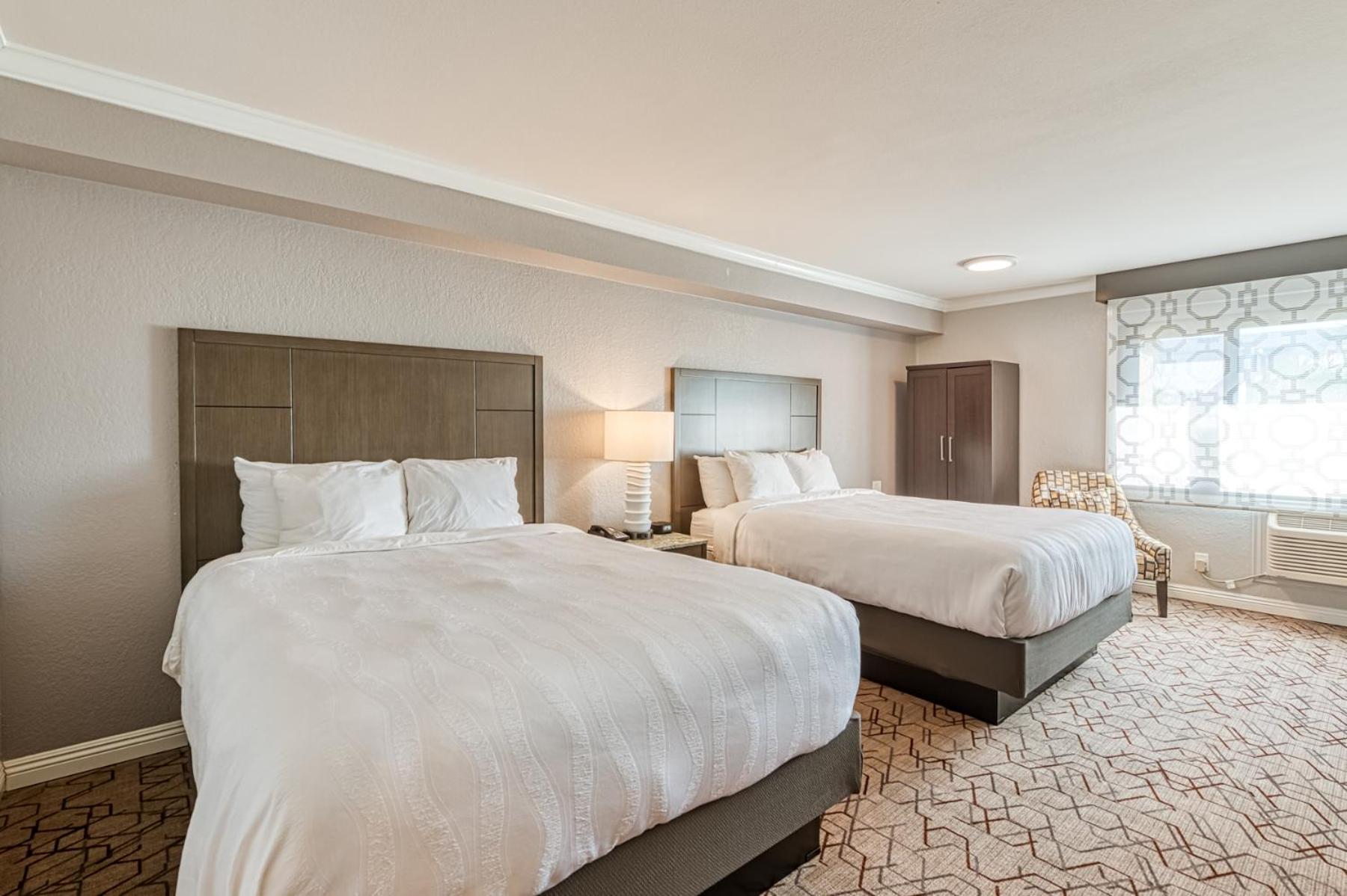 Queen Room with Two Queen Beds with Roll-In Shower - Accessible/Non Smoking - Photo 1