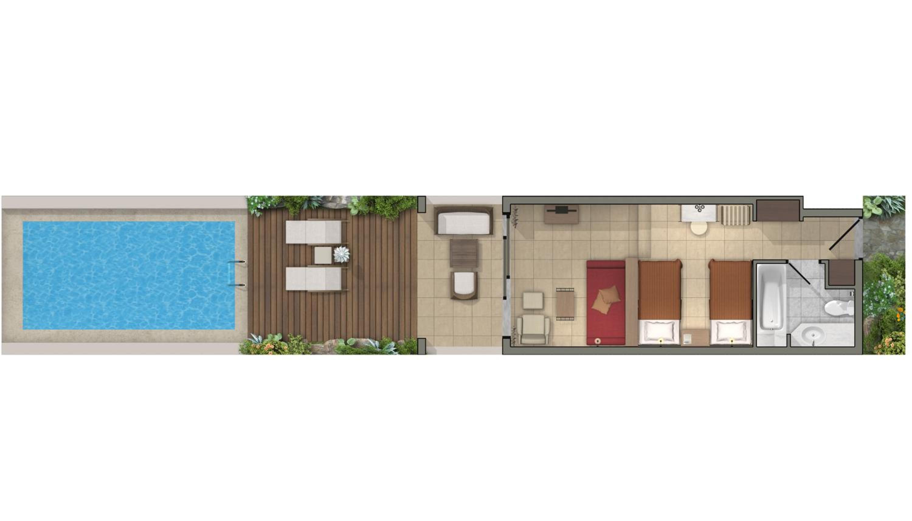 Mythica Two Bedroom Beachfront Villa with Private Pool - Photo 2