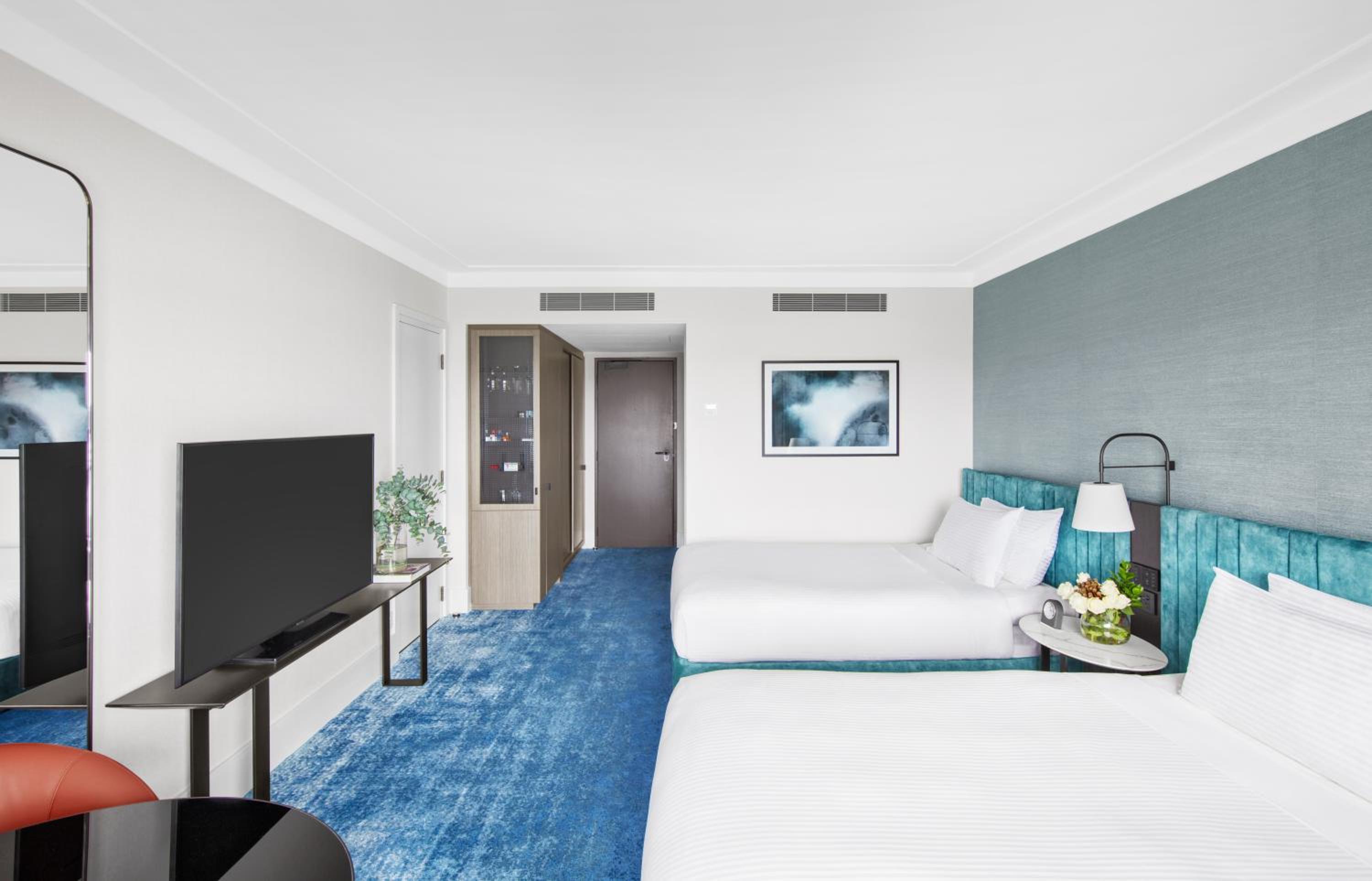 Classic Queen Room with Two Queen Beds and City View