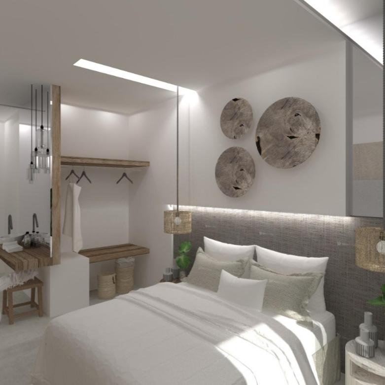 Double or Twin Room with Pool View