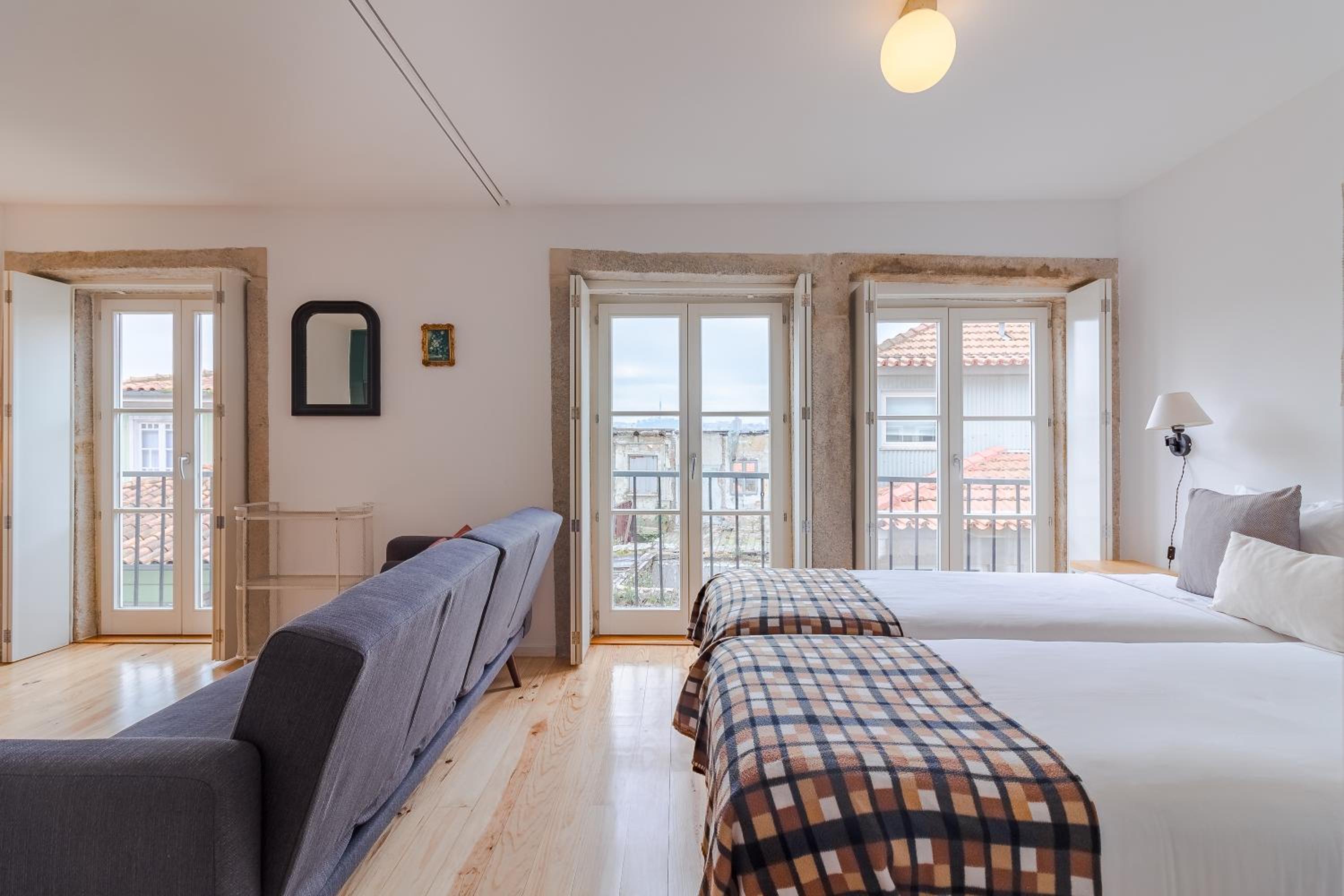 Studio with Balcony