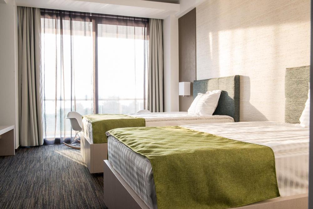 Twin Room with Balcony and Lake View