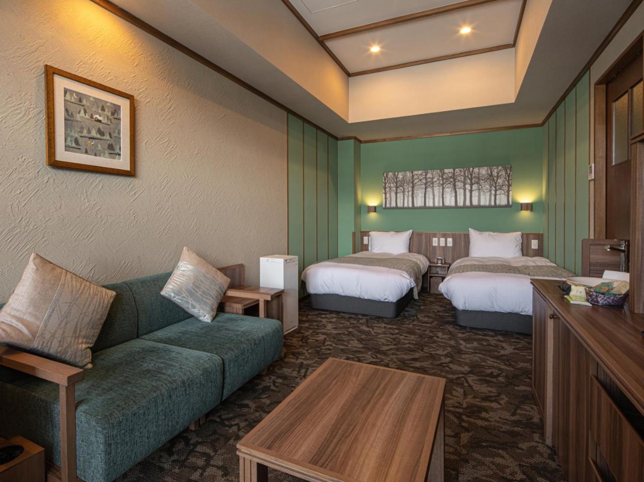 Twin Room with Open-Air Bath
