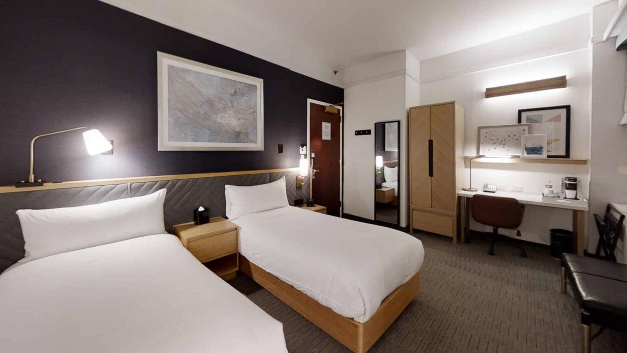 Newly Renovated Standard Room with Two Twin Beds