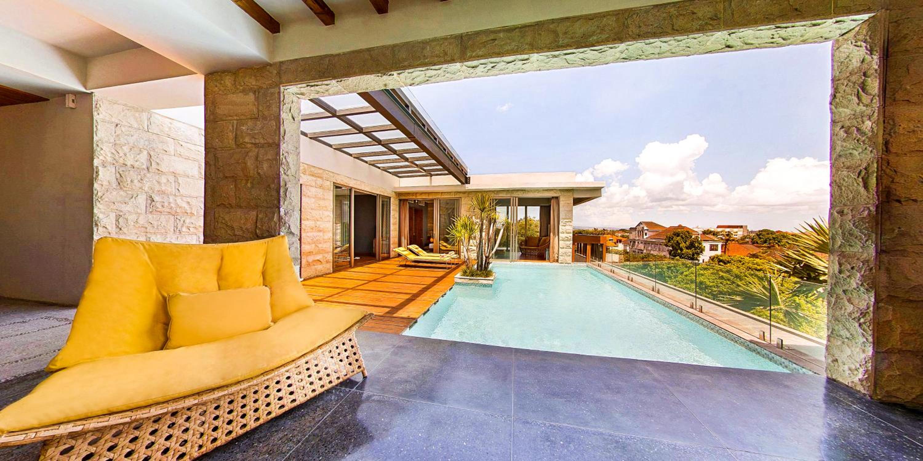 TShore Two-Bedroom Rooftop Villa with Private Pool
