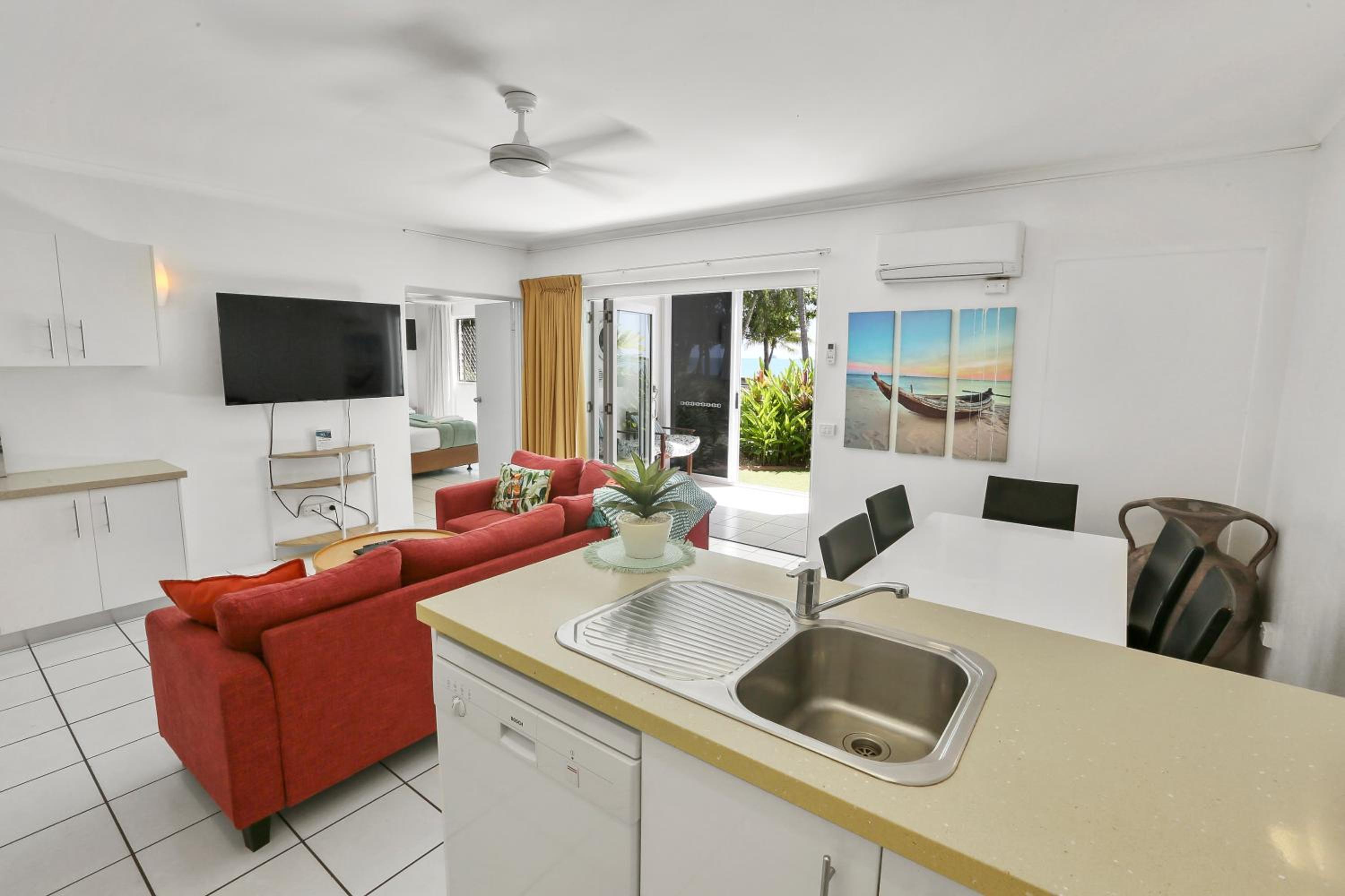 Two-Bedroom Beachfront Apartment