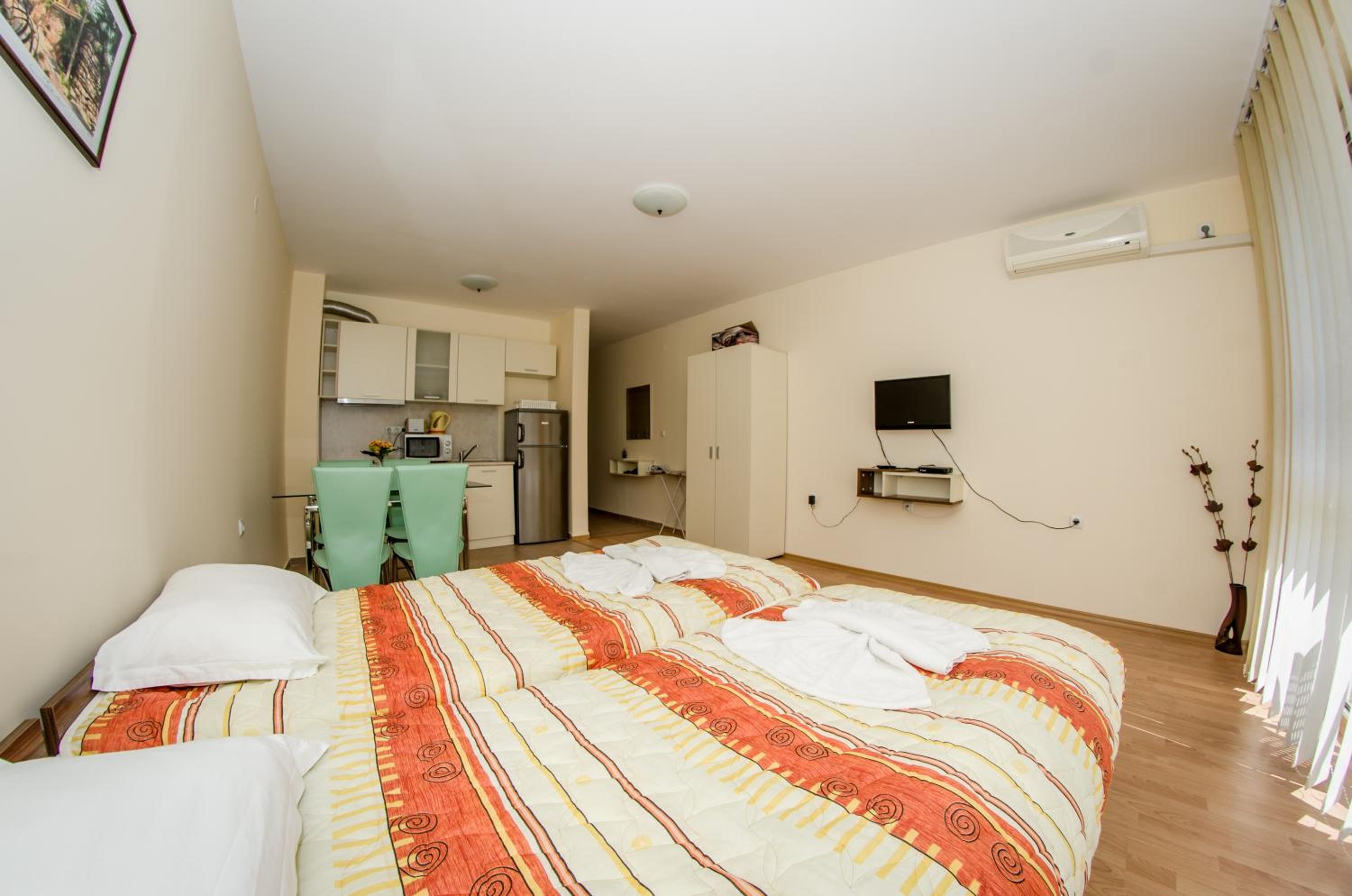 Studio with Balcony