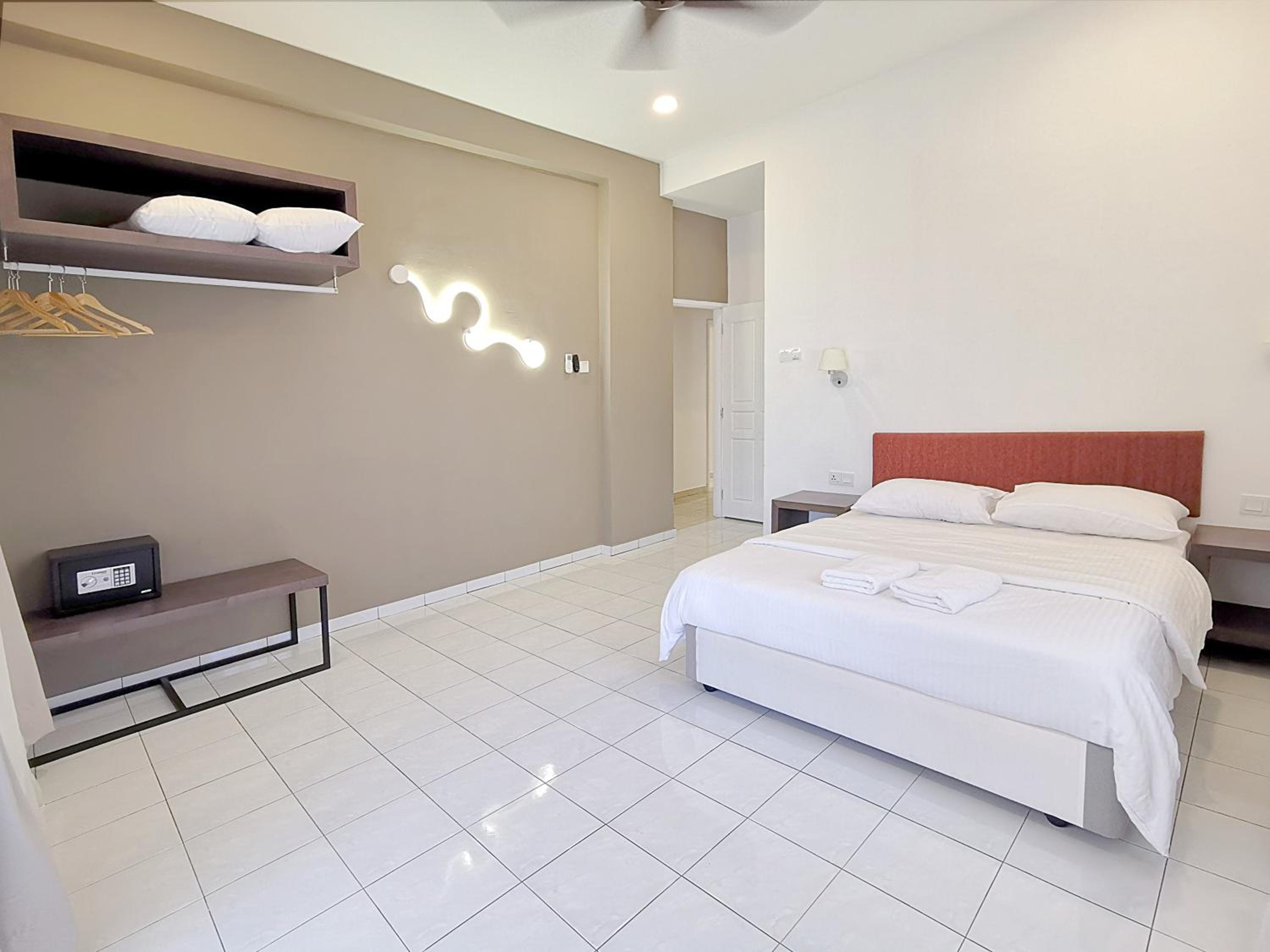 Two-Bedroom Apartment with Balcony