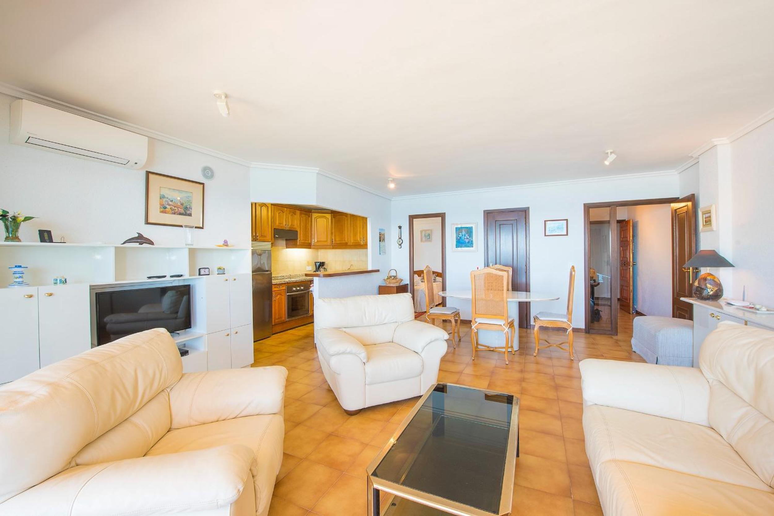 Apartamento con vista al mar