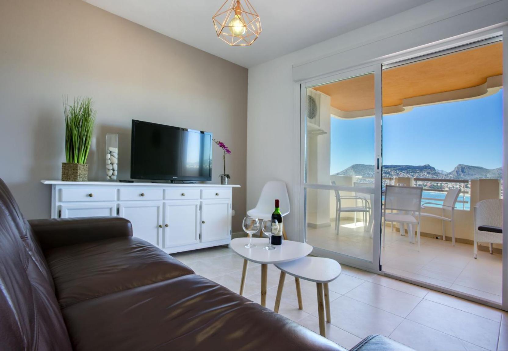 Apartamento con vista al mar