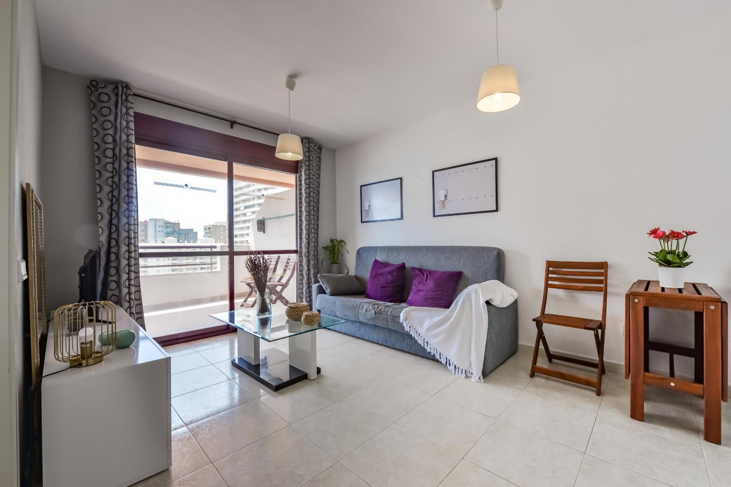 Apartamento con vista al mar