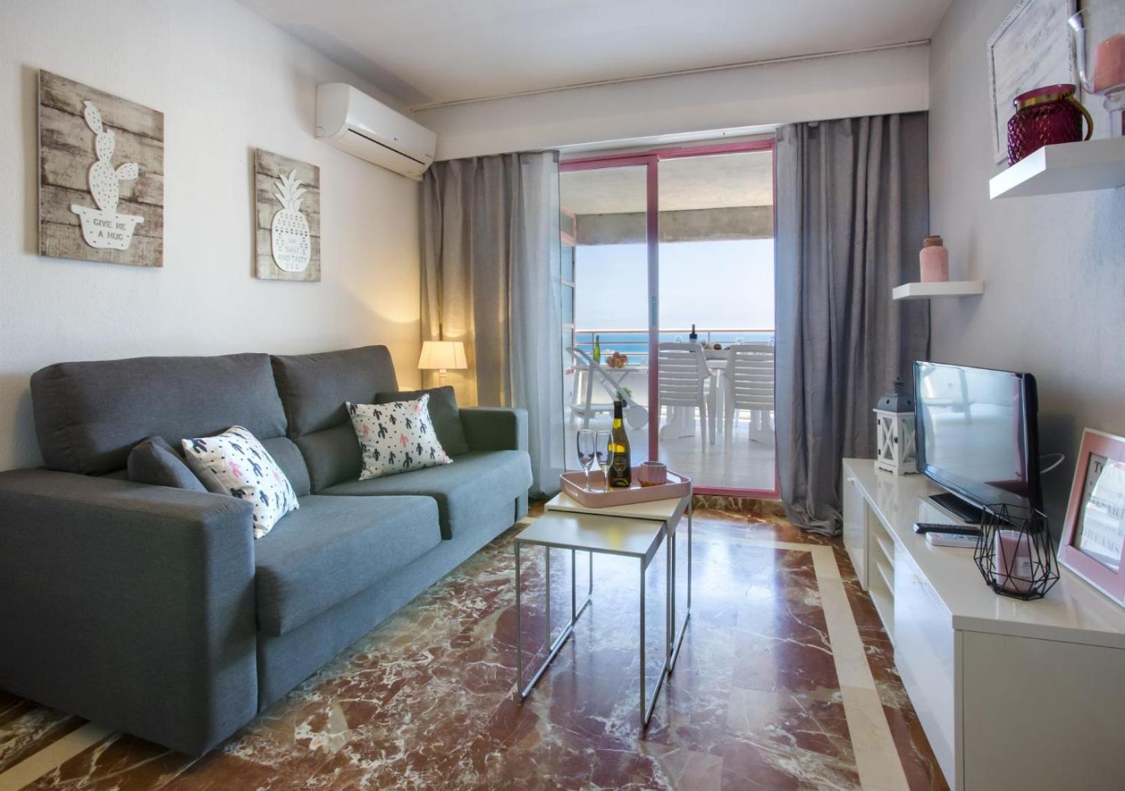 Apartamento con vista al mar
