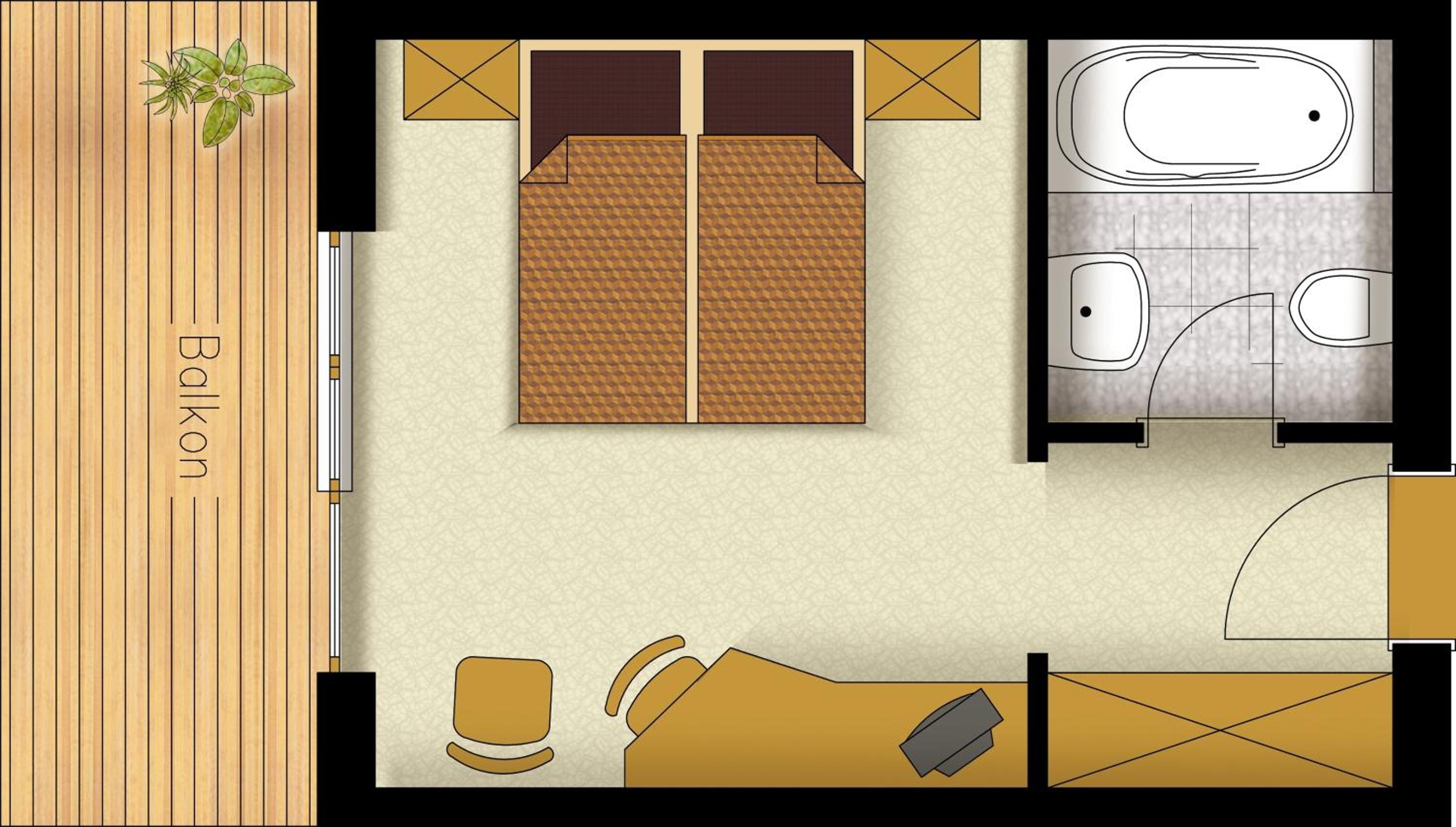 Double Room with Balcony photo 2