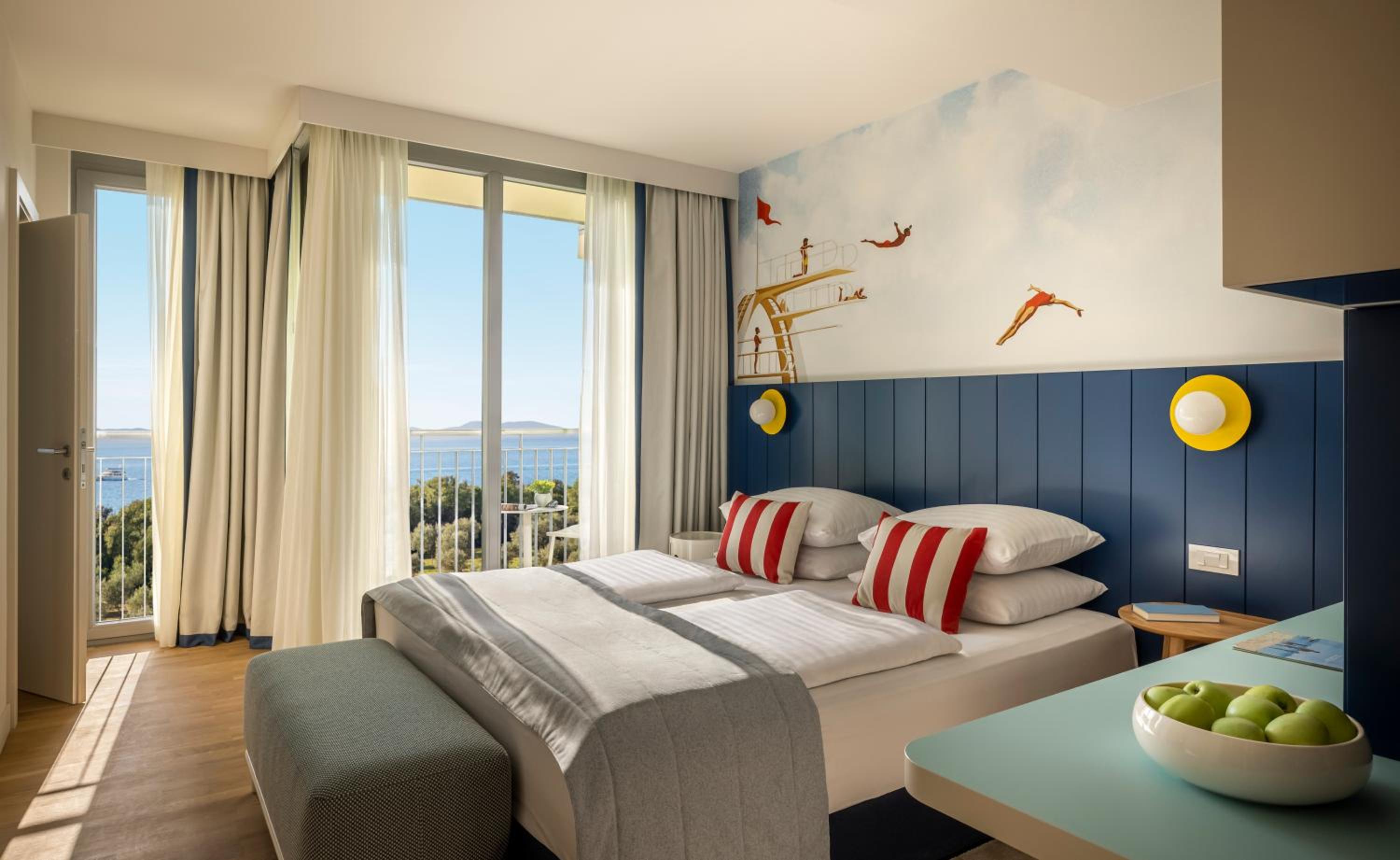 Superior Family Room with Partial Sea View
