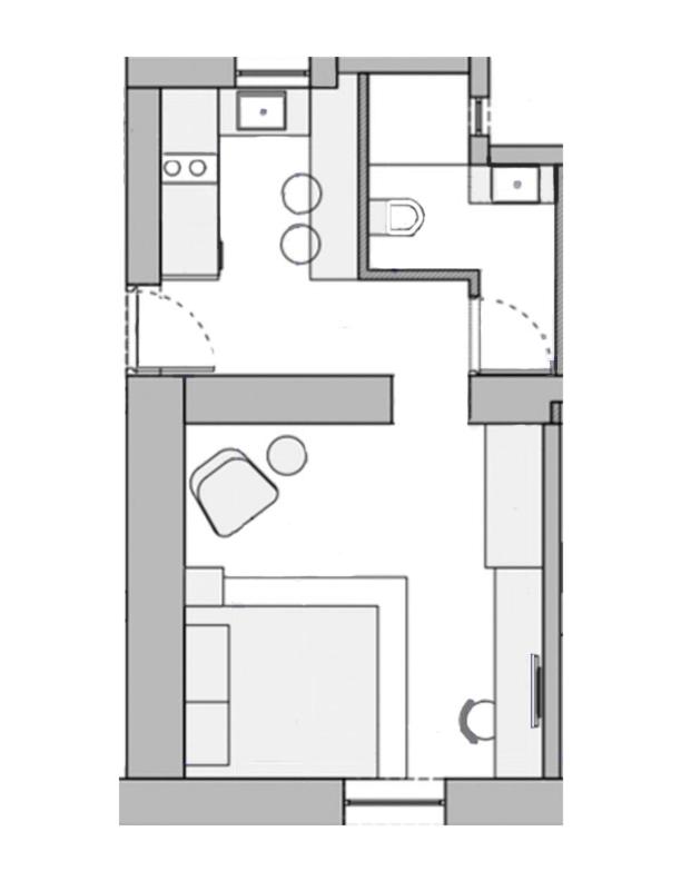 One-Bedroom Apartment photo 2
