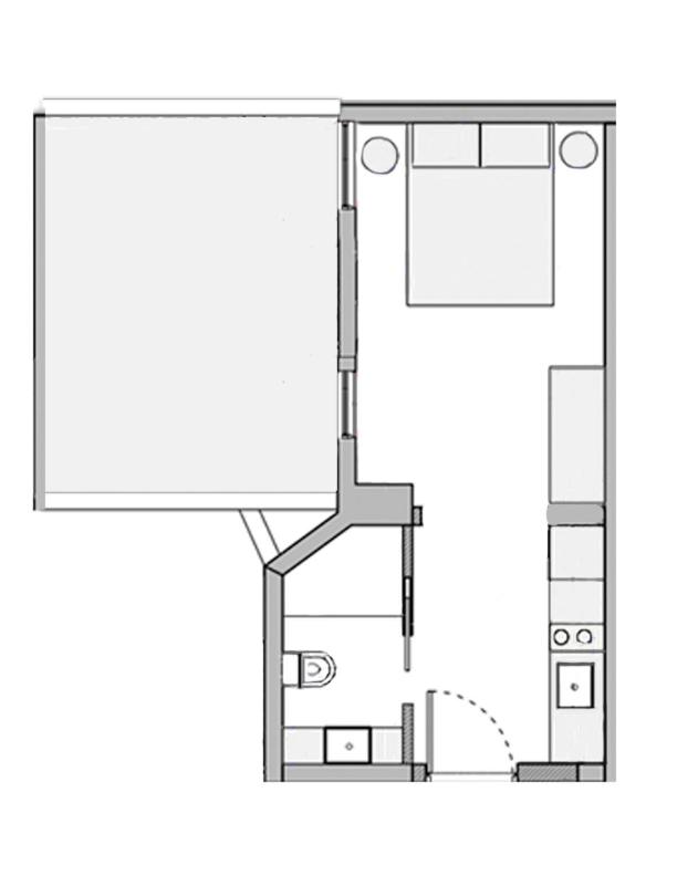 Apartment with Terrace photo 2