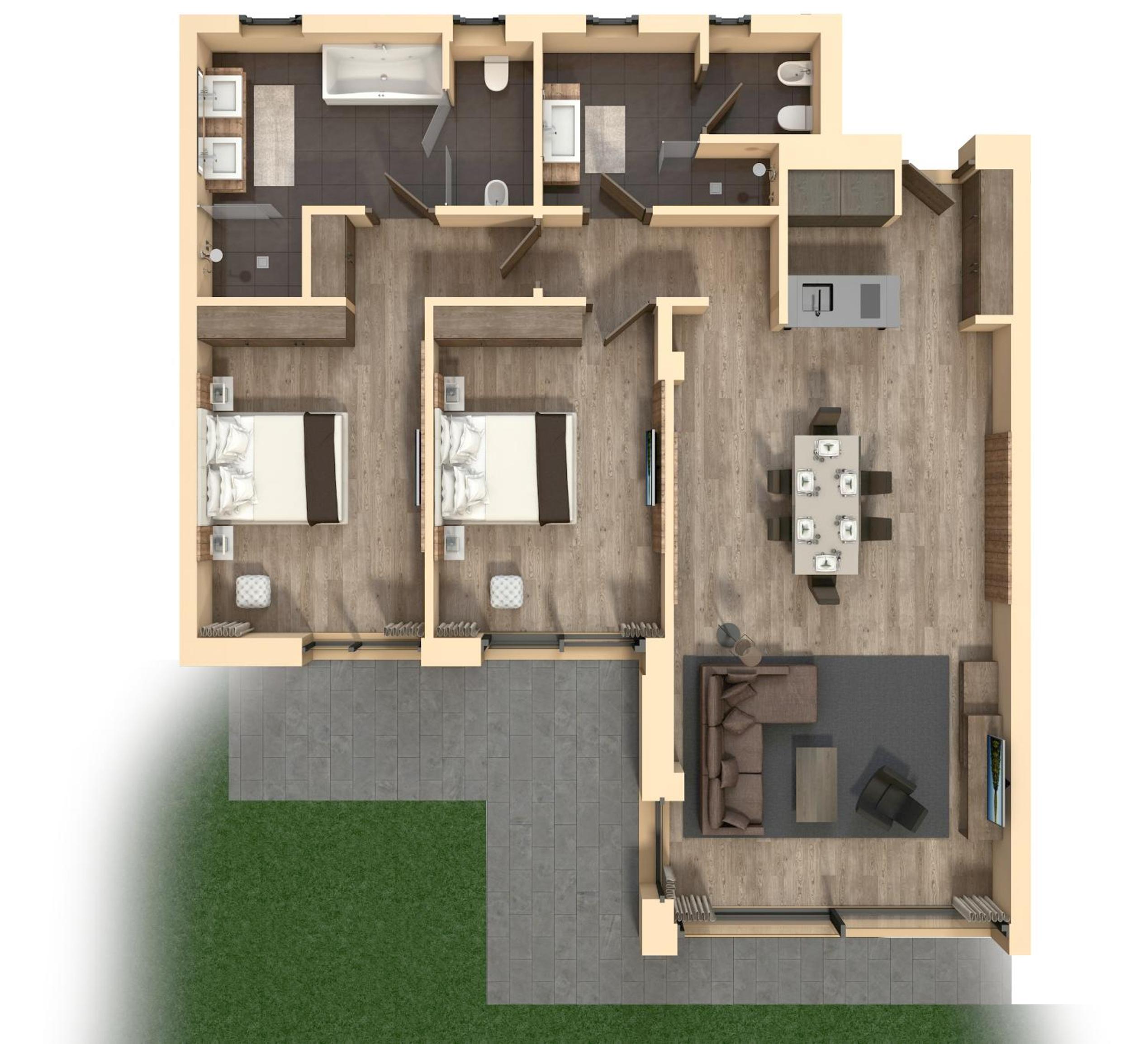 Two-Bedroom Suite - Photo 5