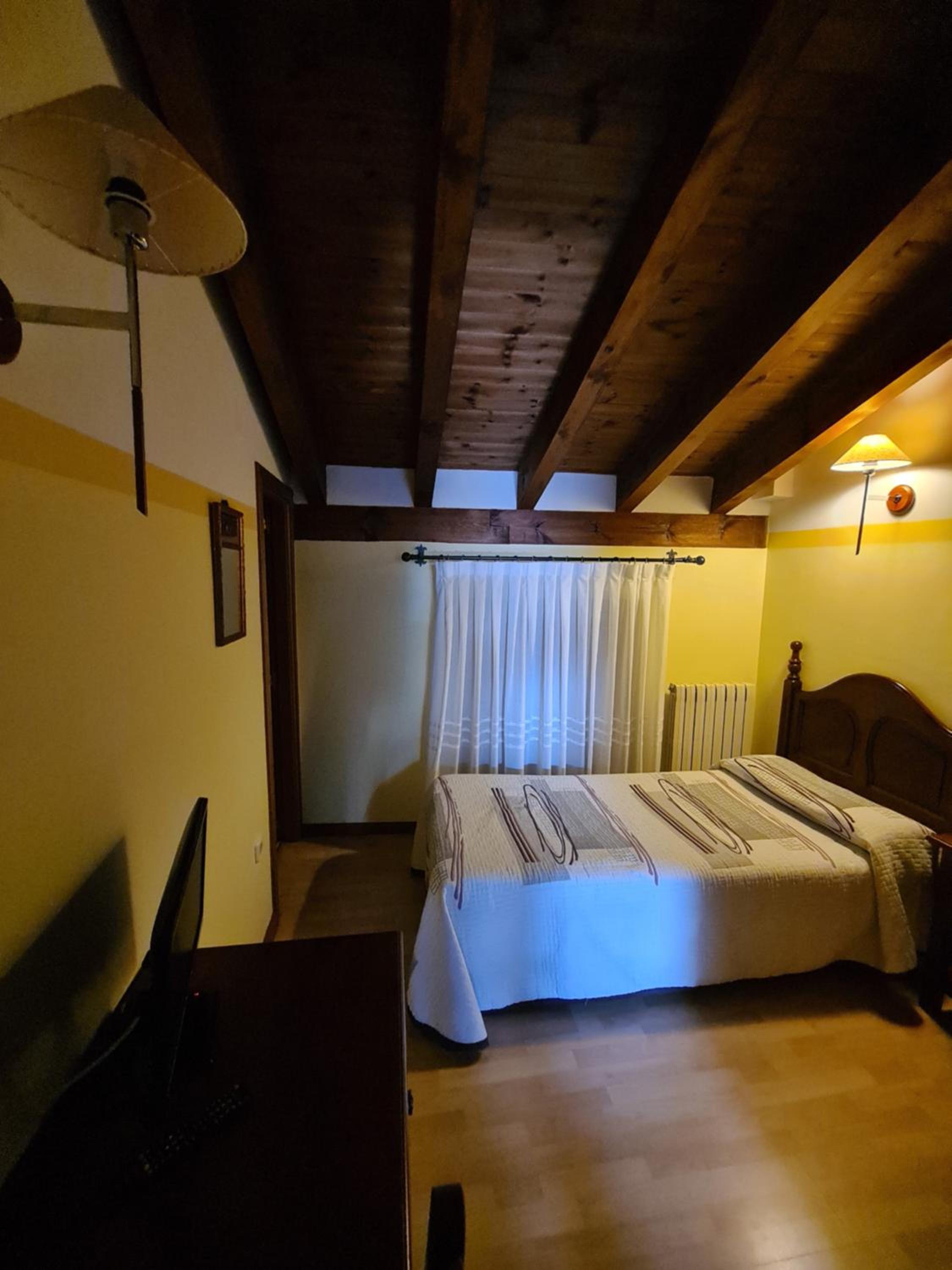 Habitación individual con vista a la montaña