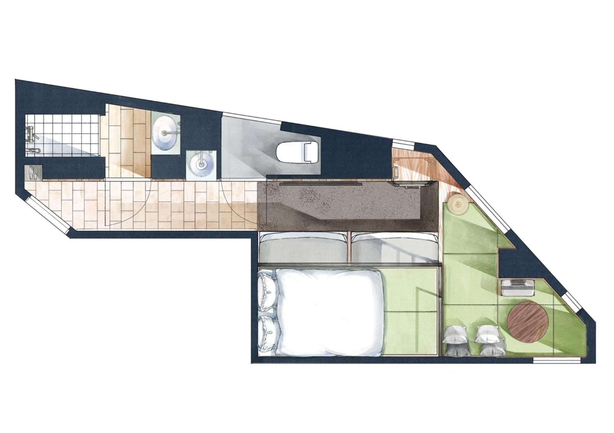 Deluxe Triple Room Max5 Comfort3 photo 2