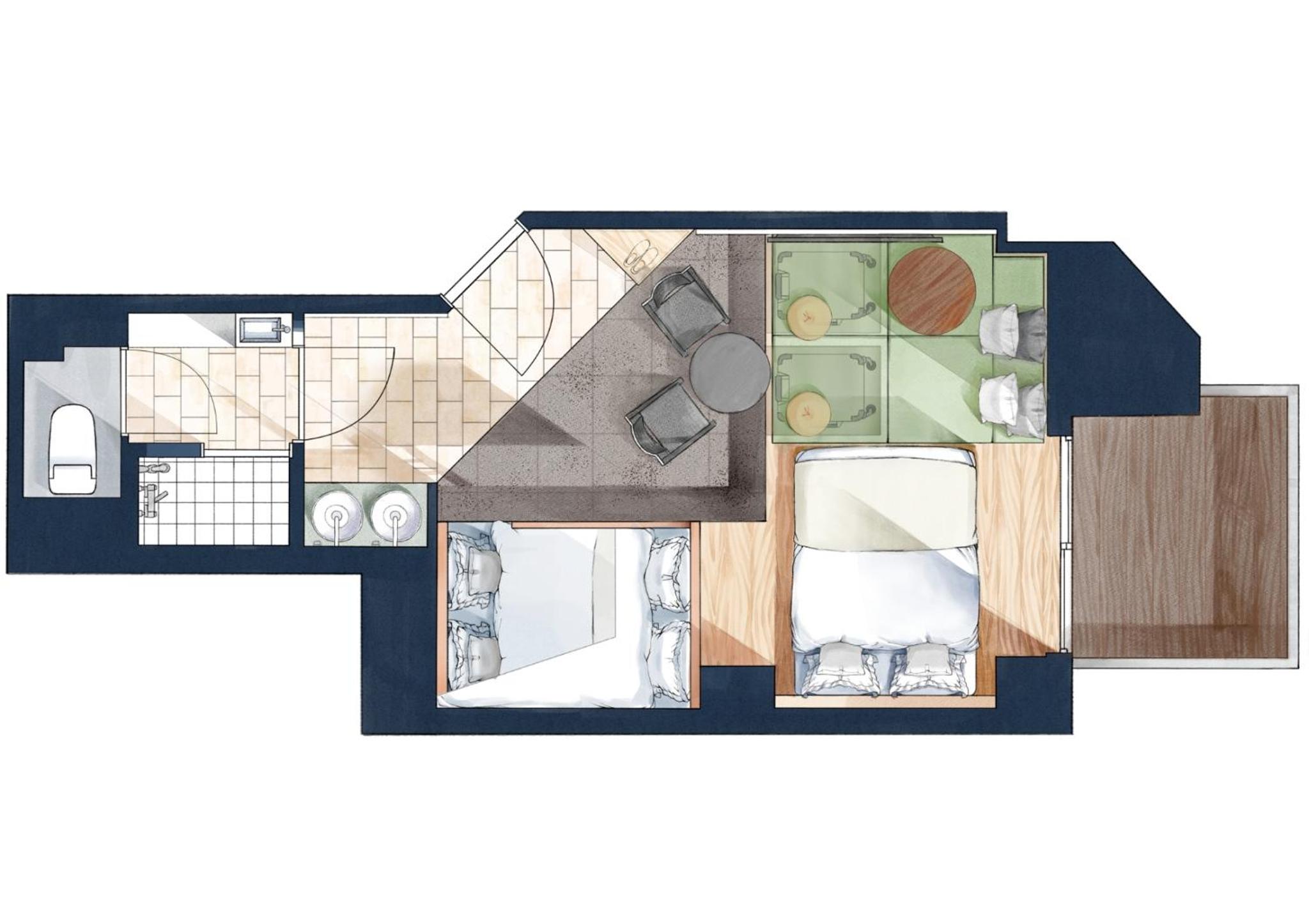 Deluxe Family Room Max7 Comfort4 photo 2