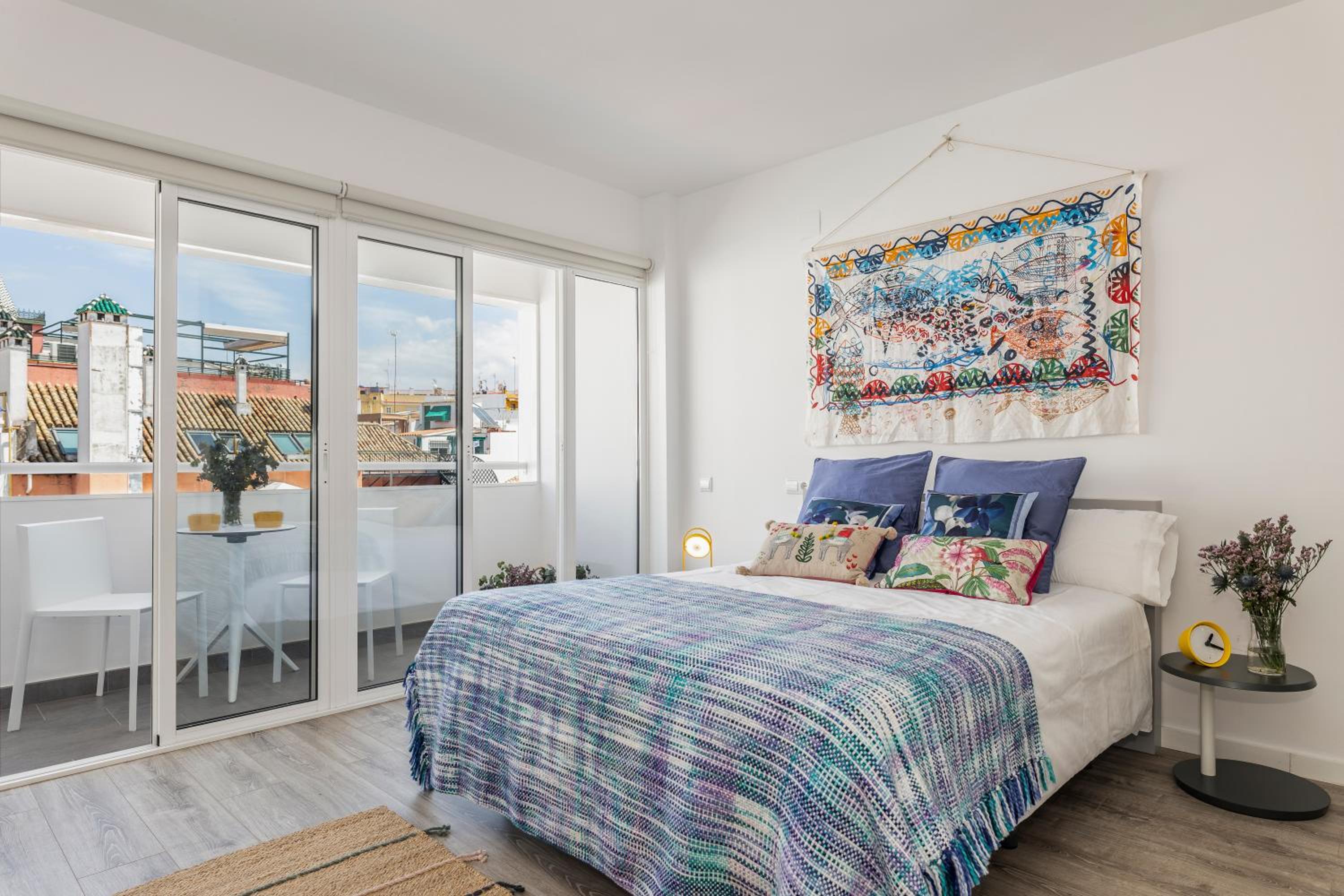 Studio with Balcony