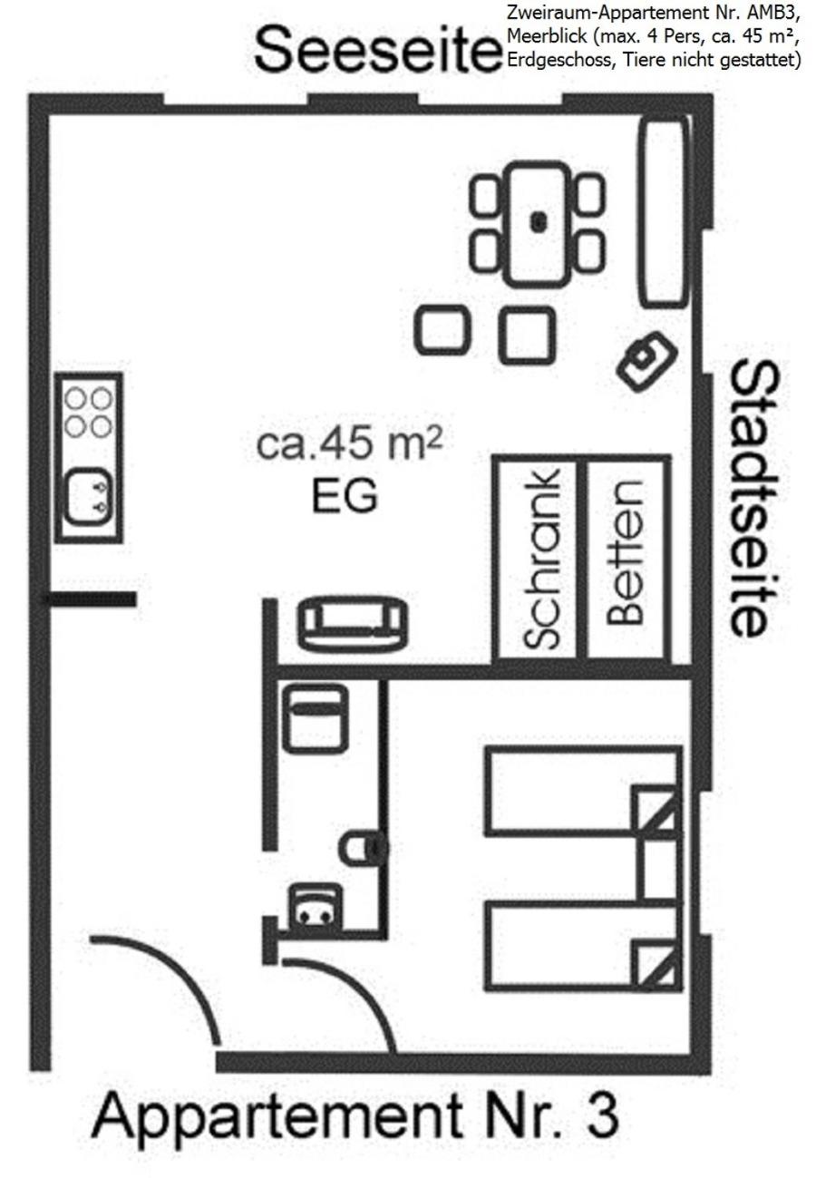 One-Bedroom Apartment with Ocean View photo 2