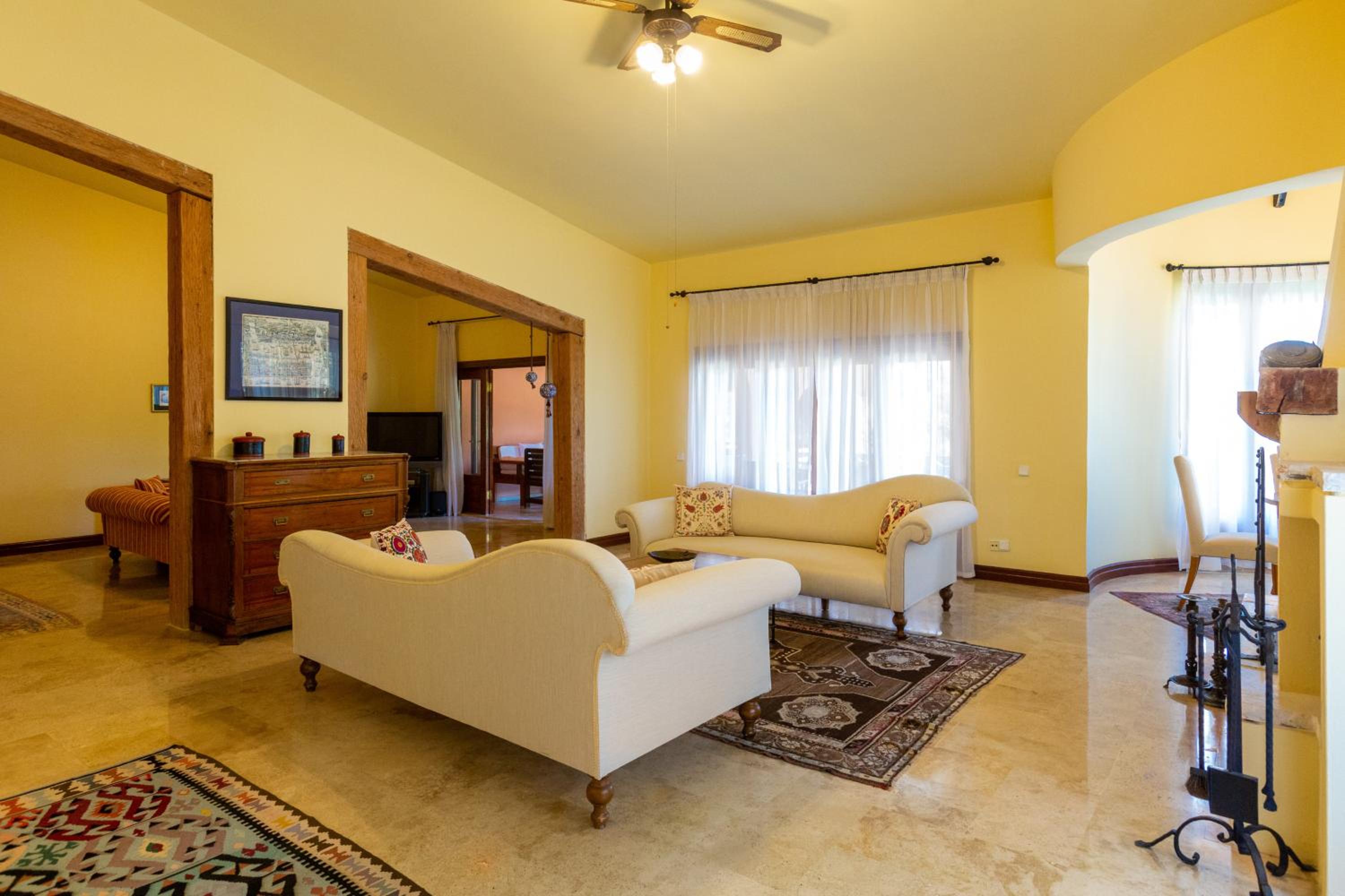 Suite con vista al jardín