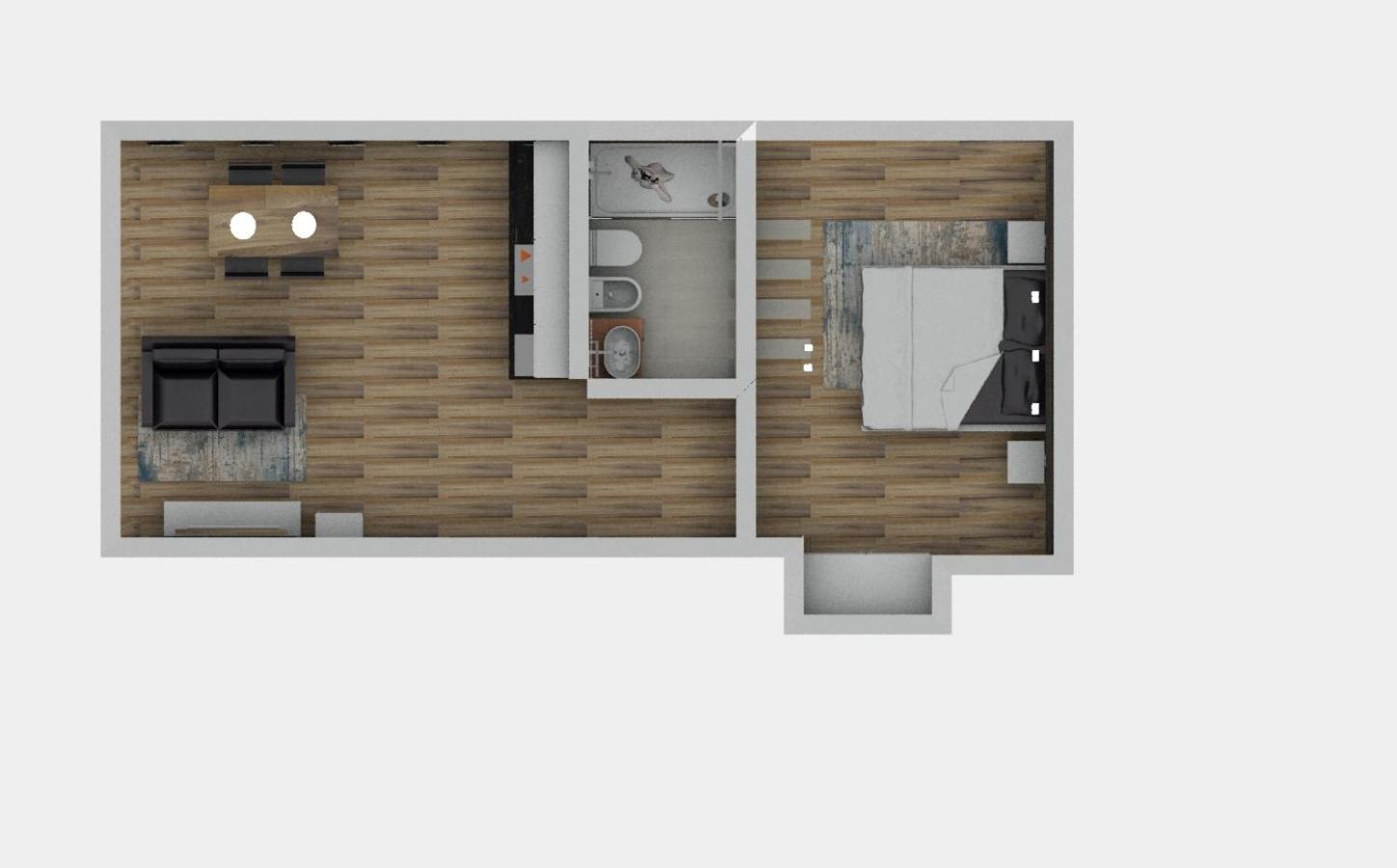 Apartment with Balcony - Photo 5