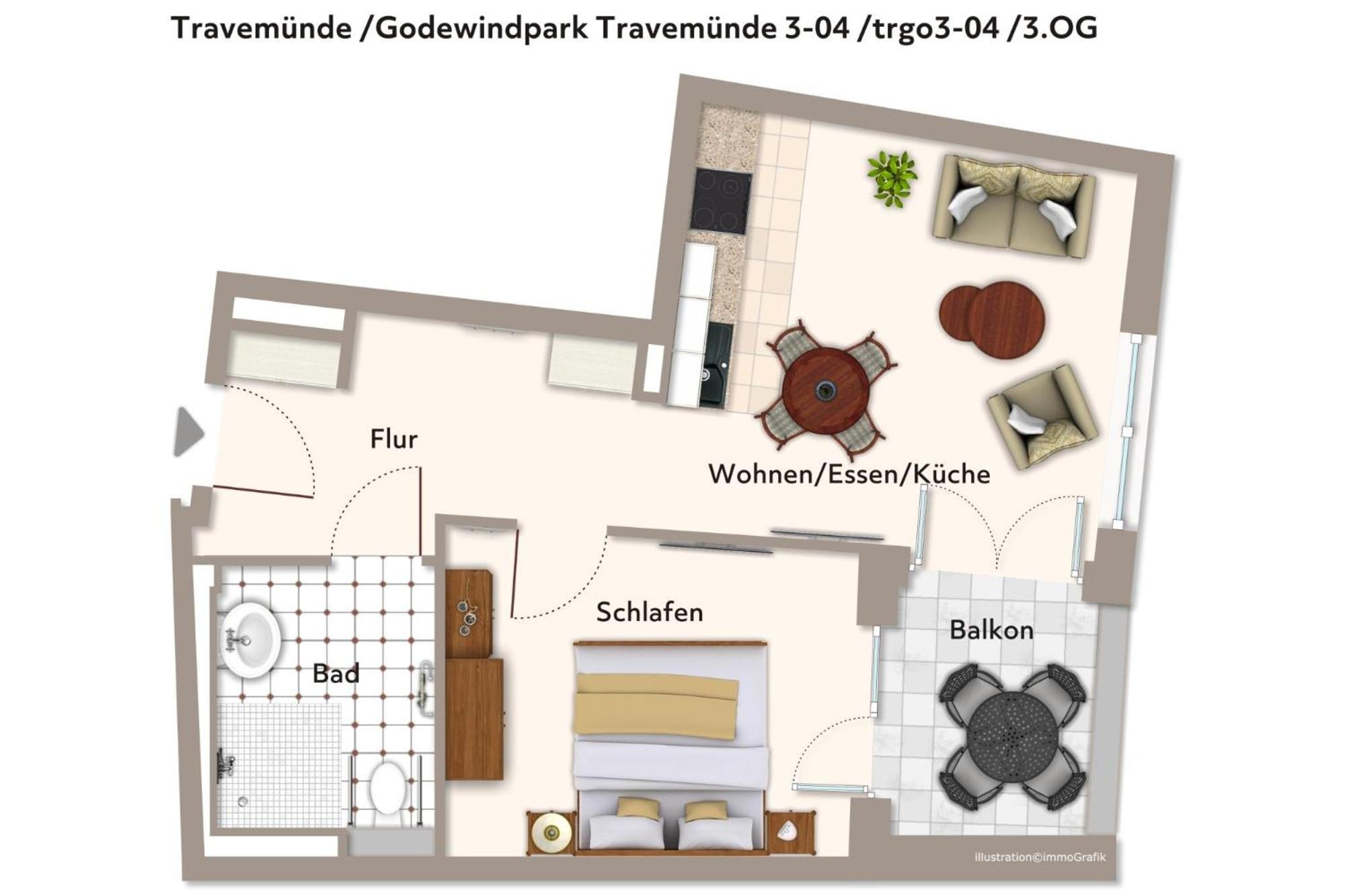 Apartment with Balcony photo 3