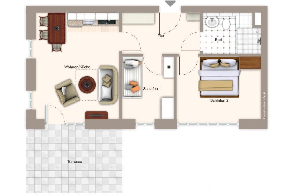 Apartment with Terrace photo 3