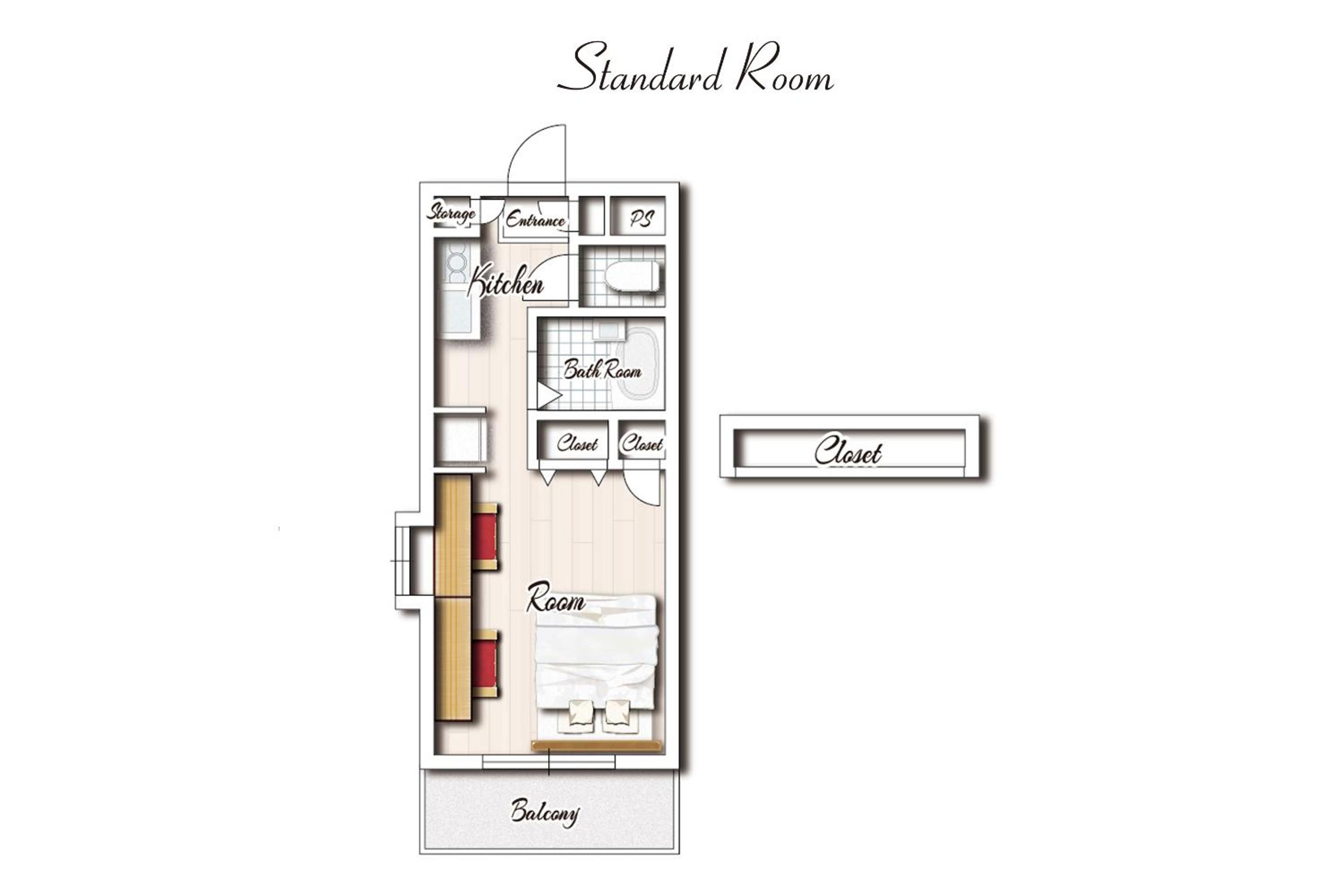 Standard Double Room - No Cleaning for Consecutive Night Stays - Photo 19