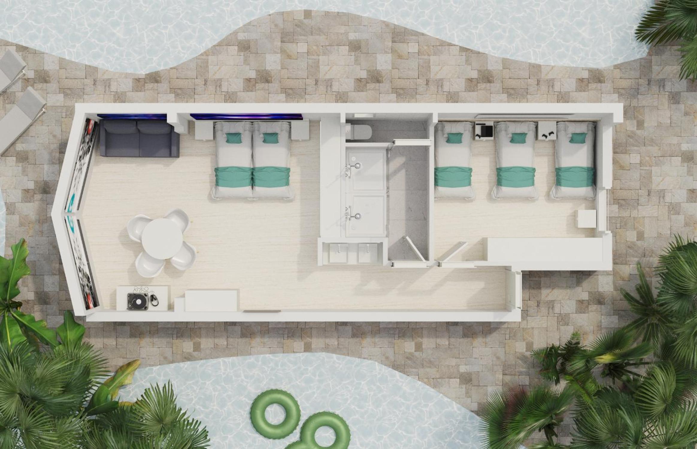 One-Bedroom Apartment (6 Adults) - Photo 8