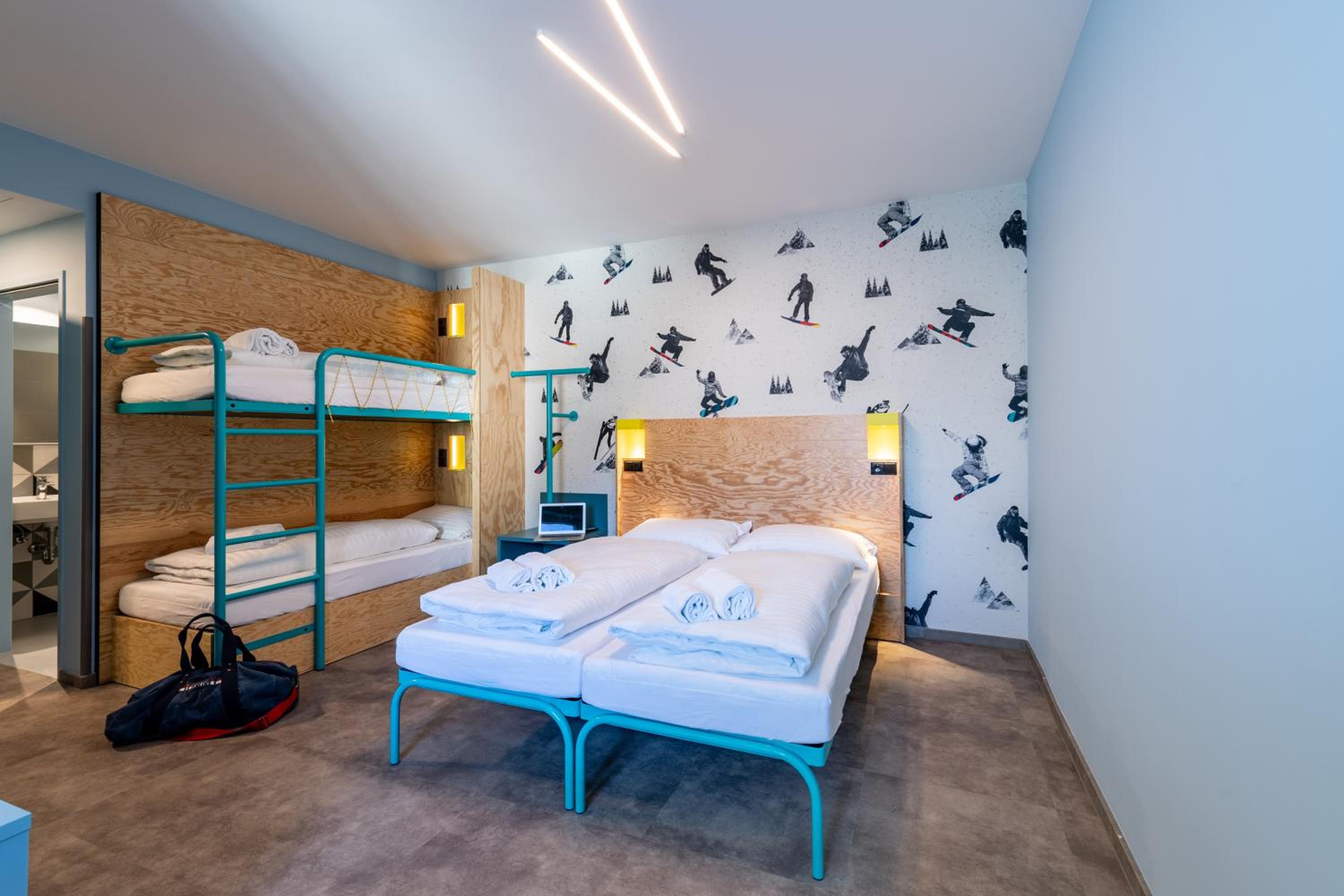 Bed in 4-Bed Female Dormitory Room