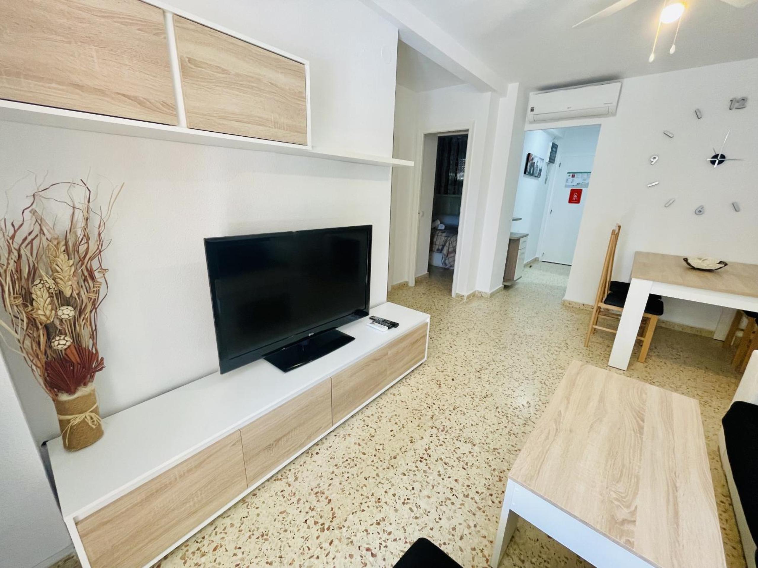 Apartamento con vista a la piscina