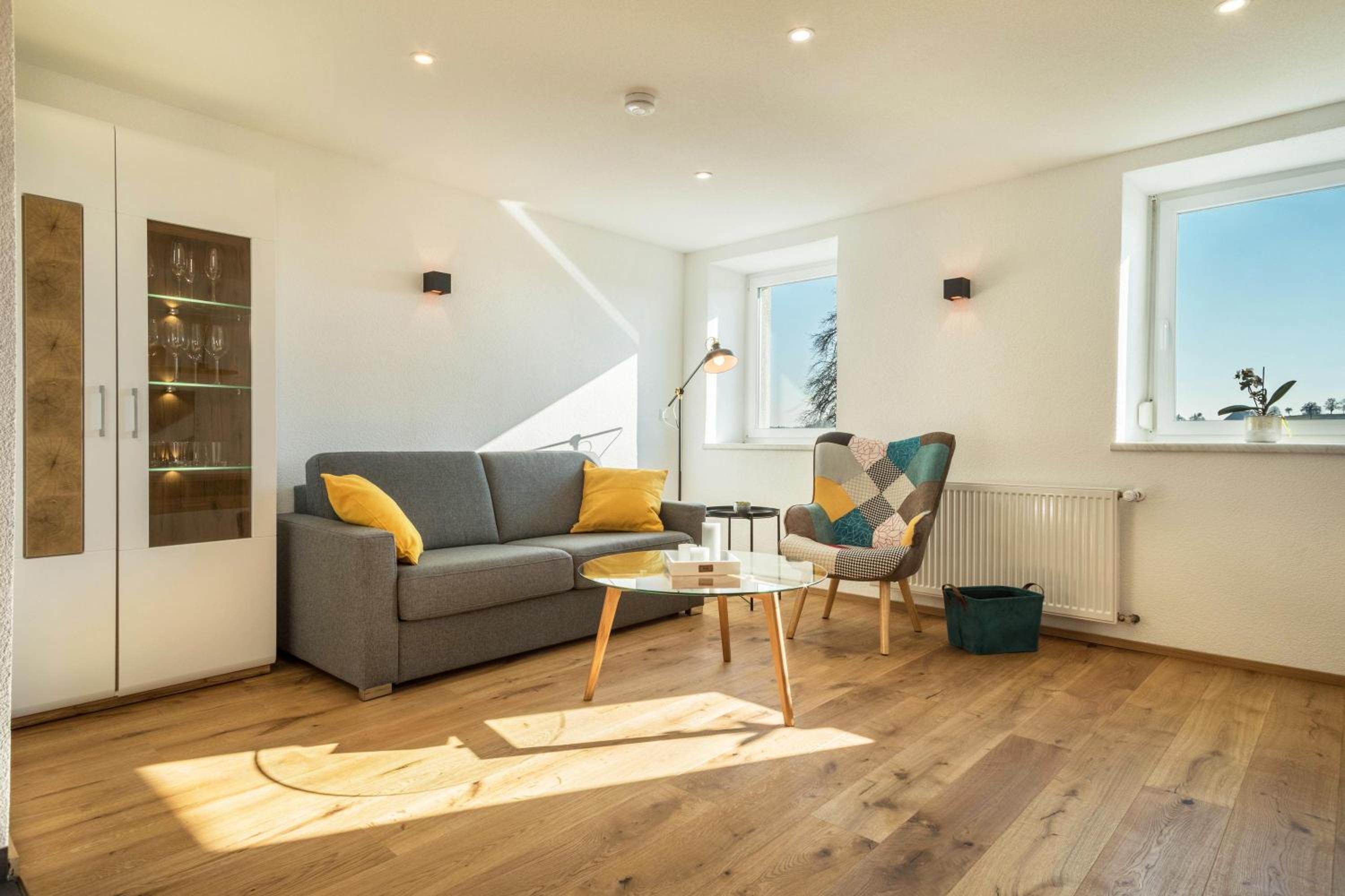 One-Bedroom Apartment with Garden View