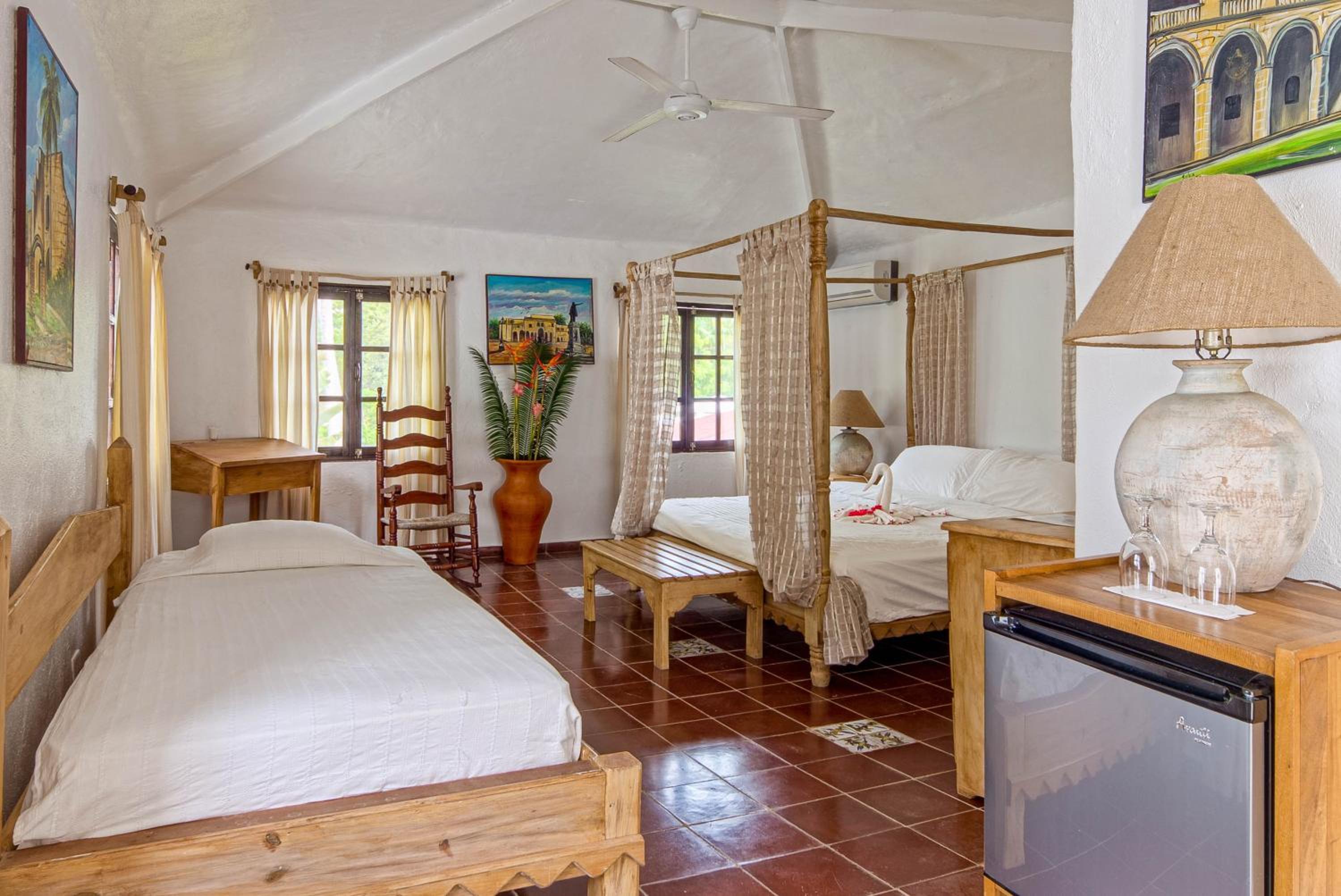 Doppelzimmer mit Gartenblick