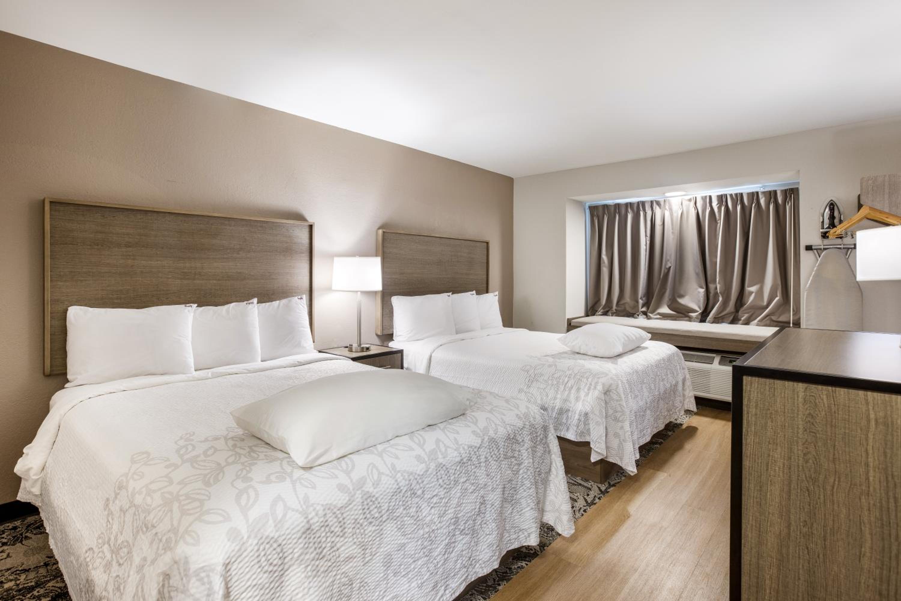 Premium Room with 2 Queen Beds Smoke Free (Upgraded Bedding and Snack Box)  - Photo 1