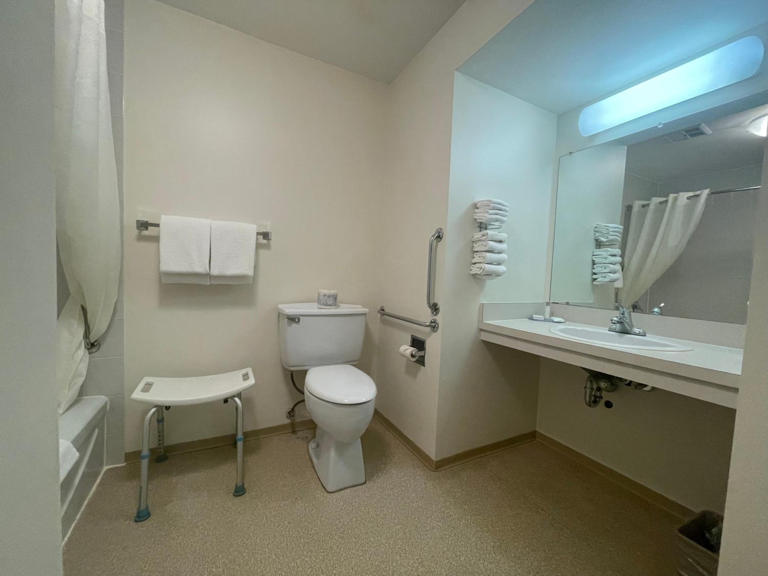 1 Queen Bed, Mobility Accessible Room, Bathtub w/ Grab Bars, Non-Smoking - Photo 3