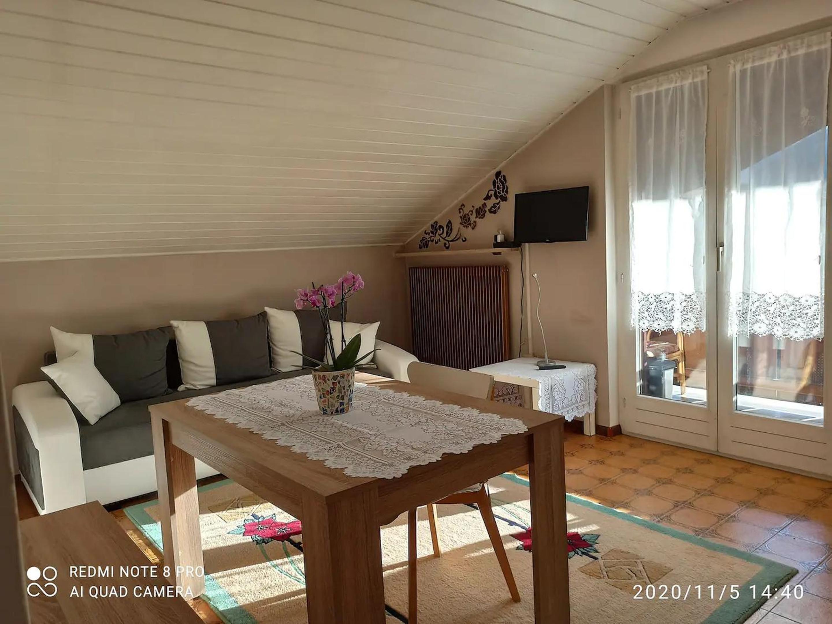 Two-Bedroom Deluxe Apartment with Garden View