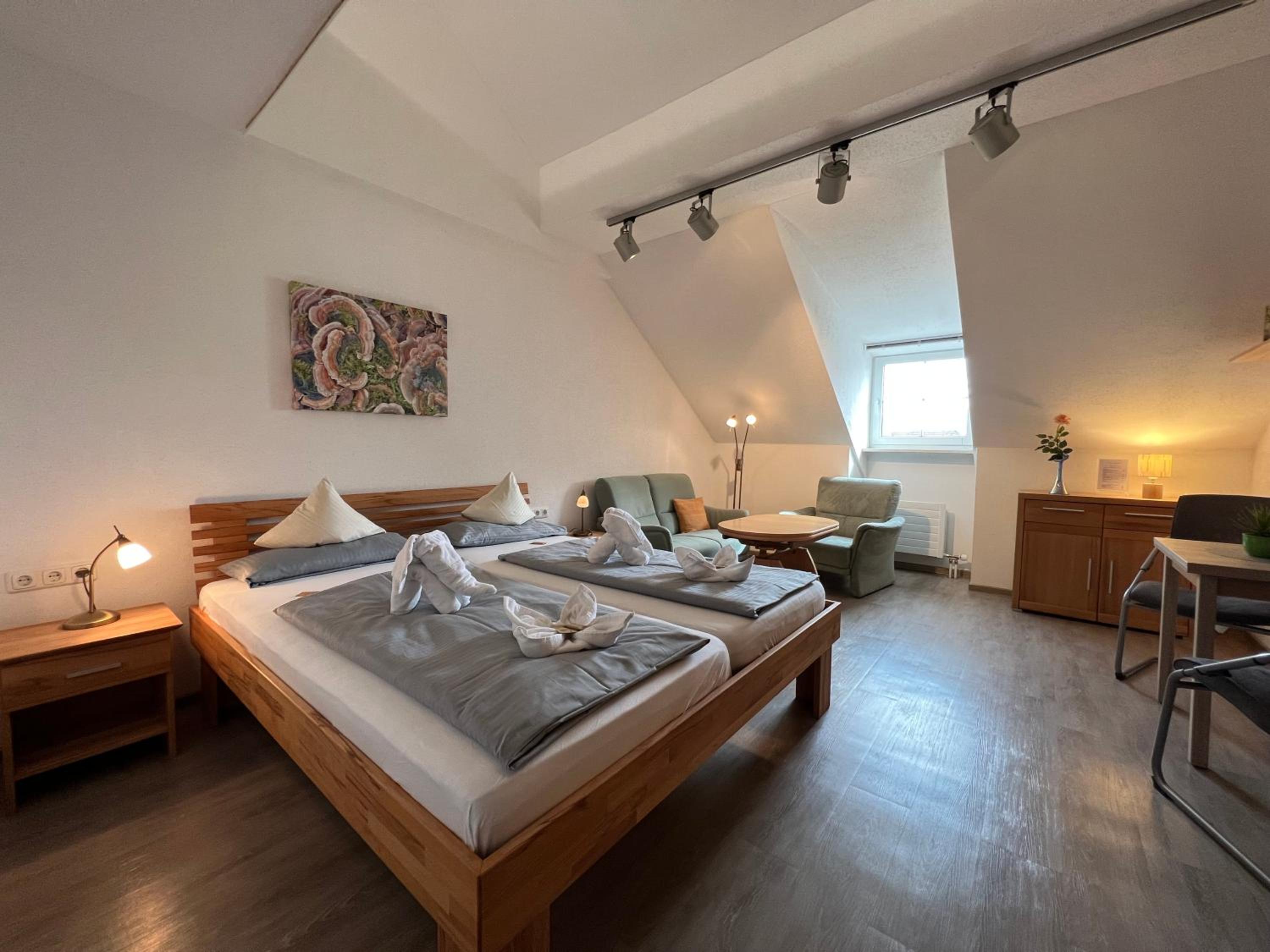 Studio Apartment with One Double Bed